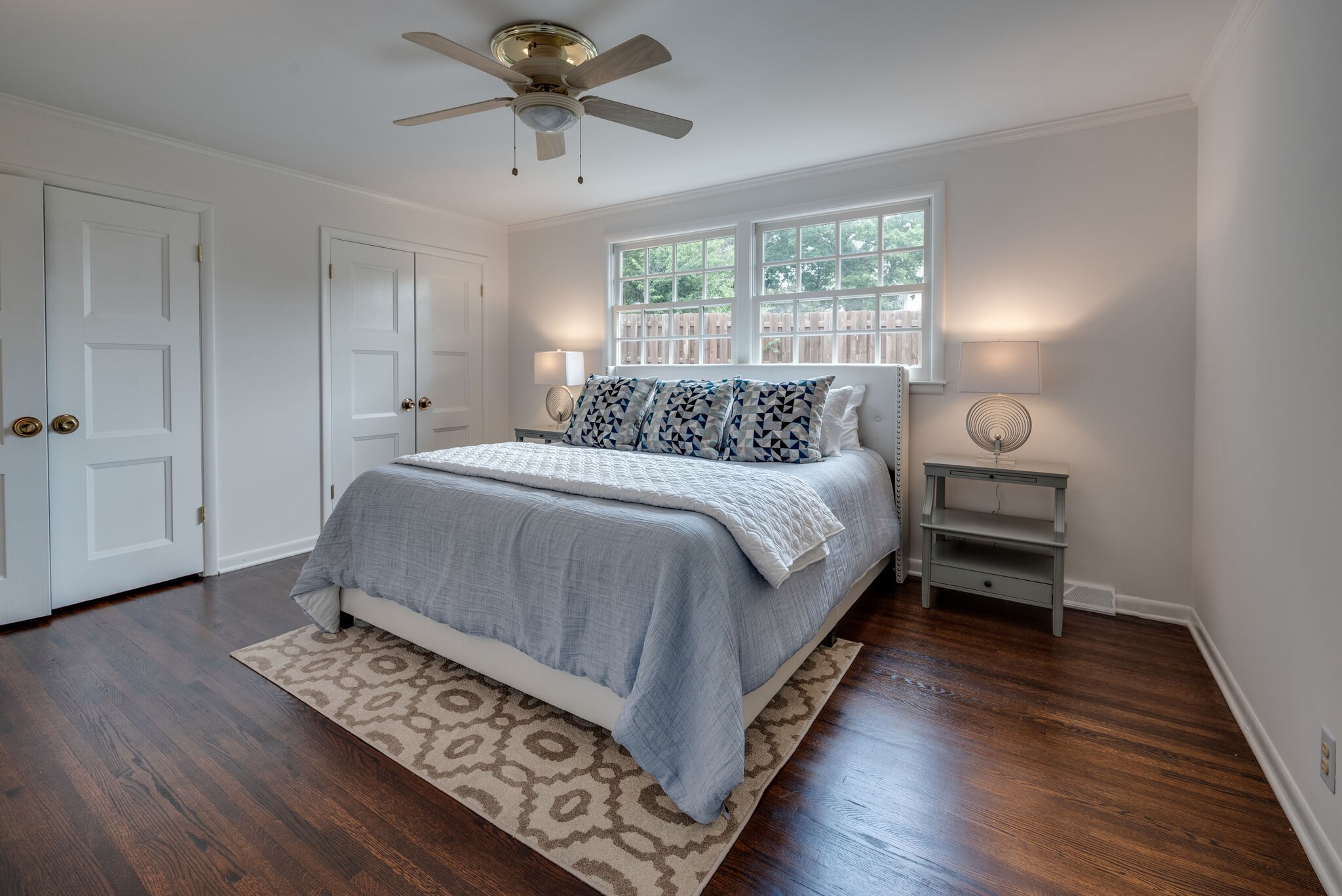 6612 Ellesmere Road Nashville, TN 37205 - Photo 17 of 34 a bedroom with bed and wooden floor