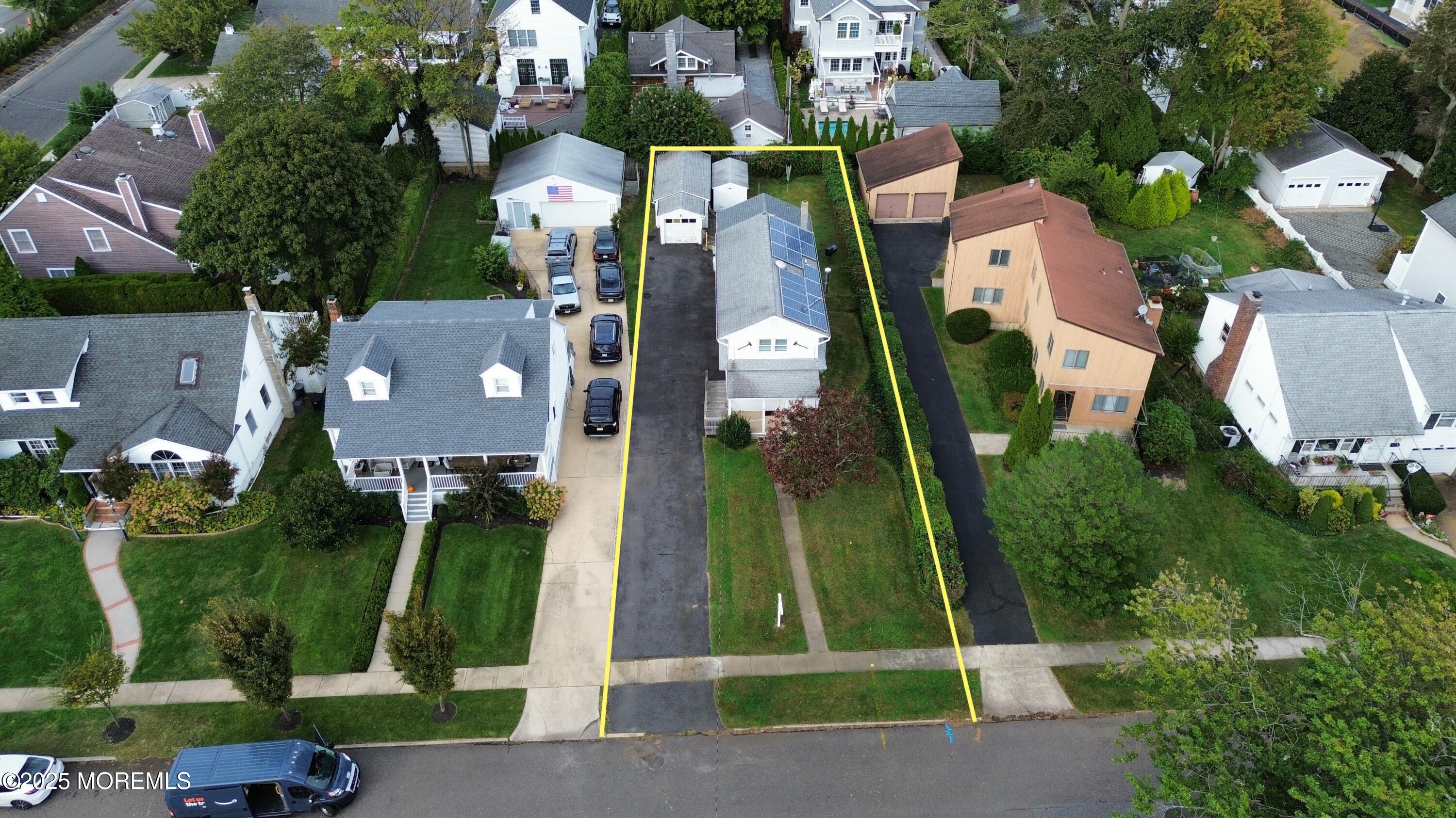 418 Salem Avenue Spring Lake, NJ 07762 - Photo 1 of 29 an aerial view of multiple houses with yard
