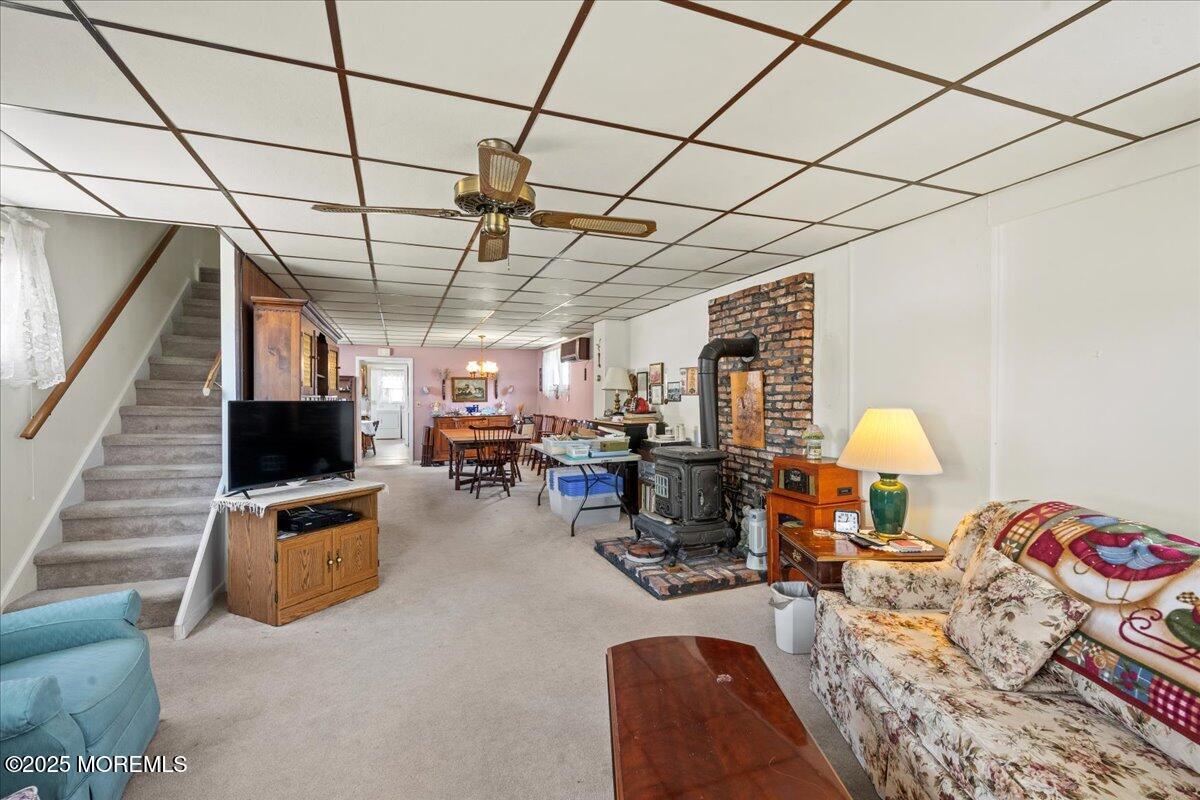 418 Salem Avenue Spring Lake, NJ 07762 - Photo 7 of 29 a living room with furniture and a flat screen tv