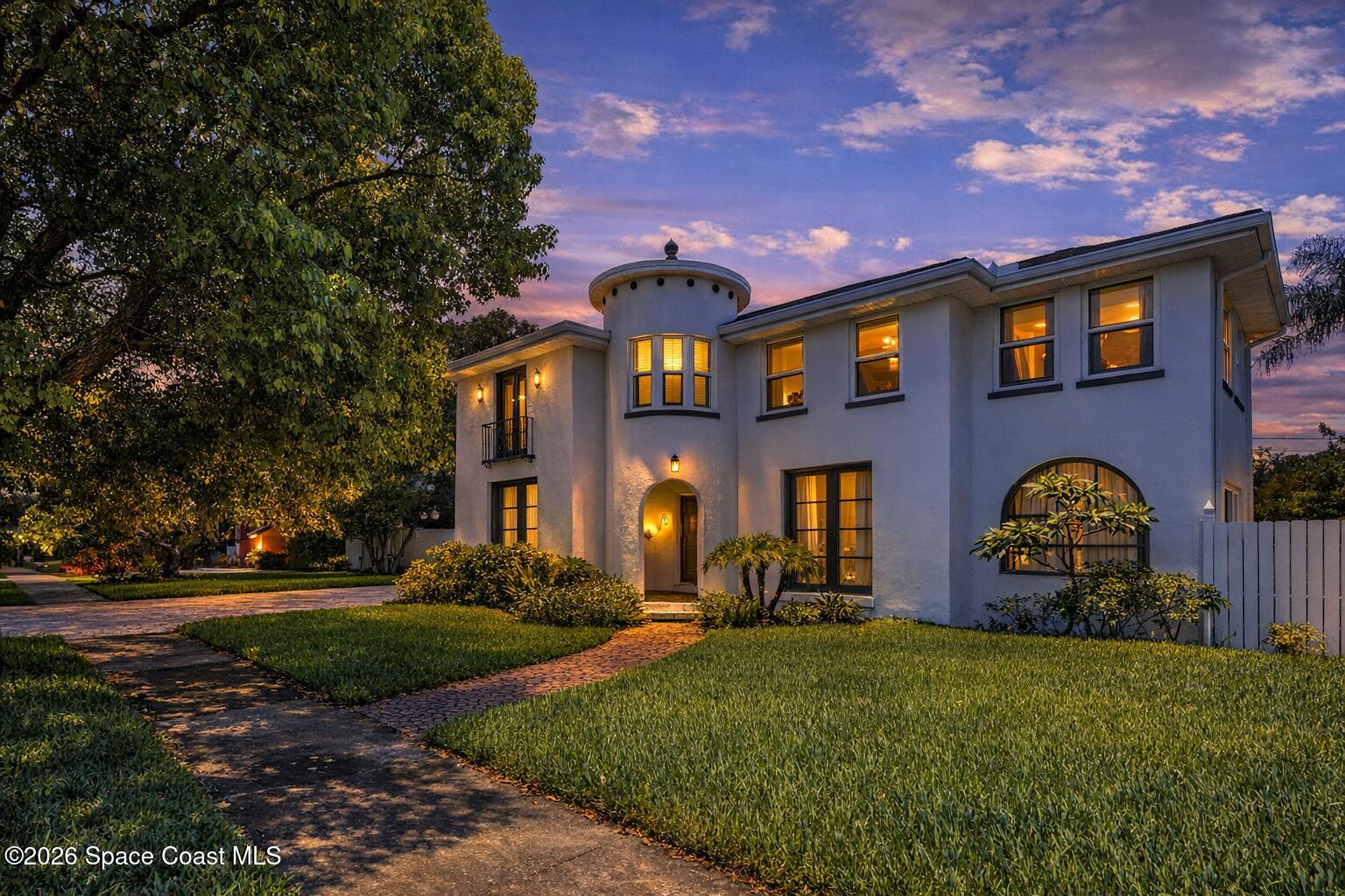 130 Valencia Road Rockledge, FL 32955 - Photo 2 of 68 Grand Front Entry of Main Home