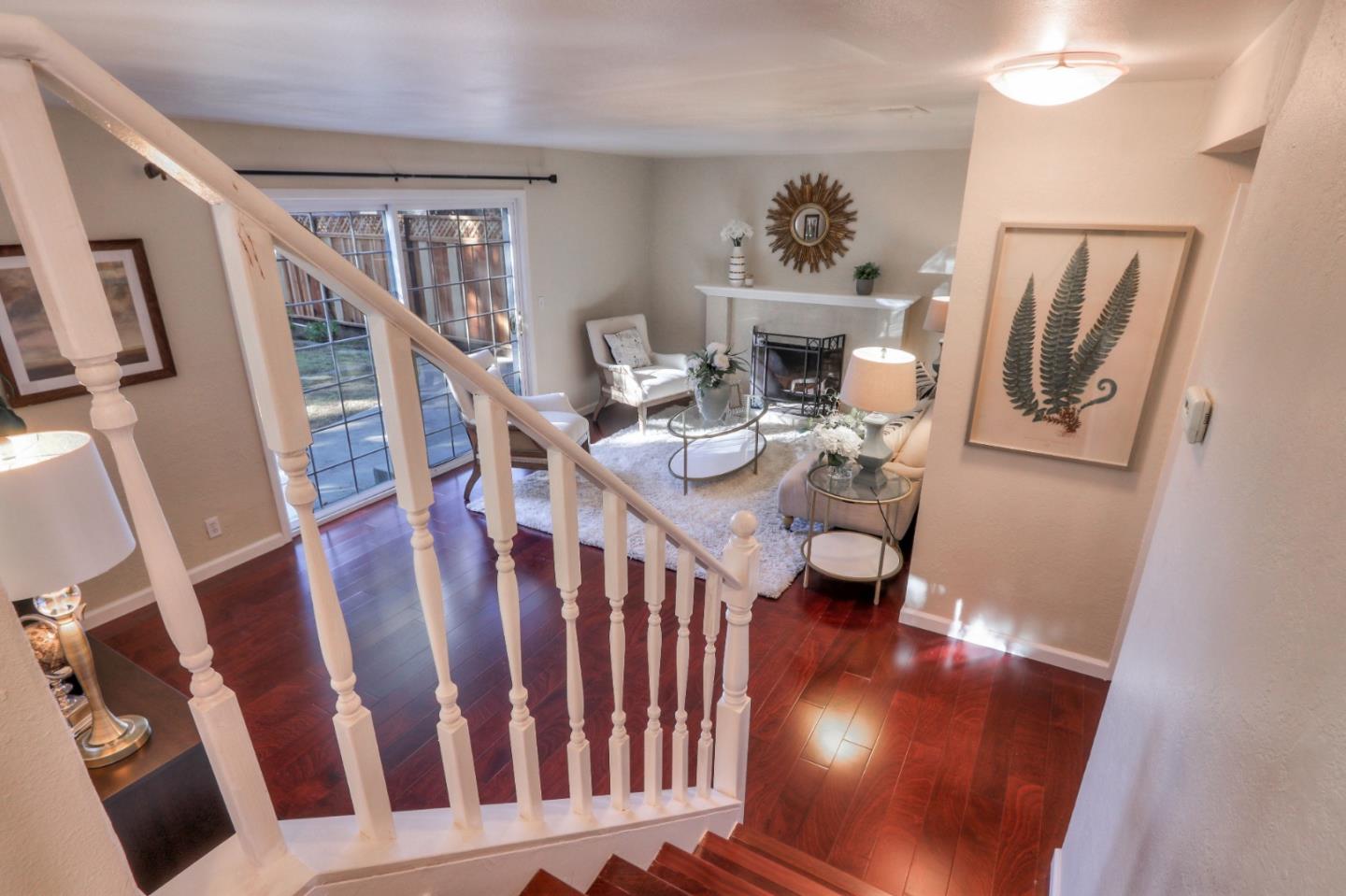 2250 Yosemite Drive Milpitas, CA 95035 - Photo 20 of 43 a view of entryway livingroom and hallway with wooden floor