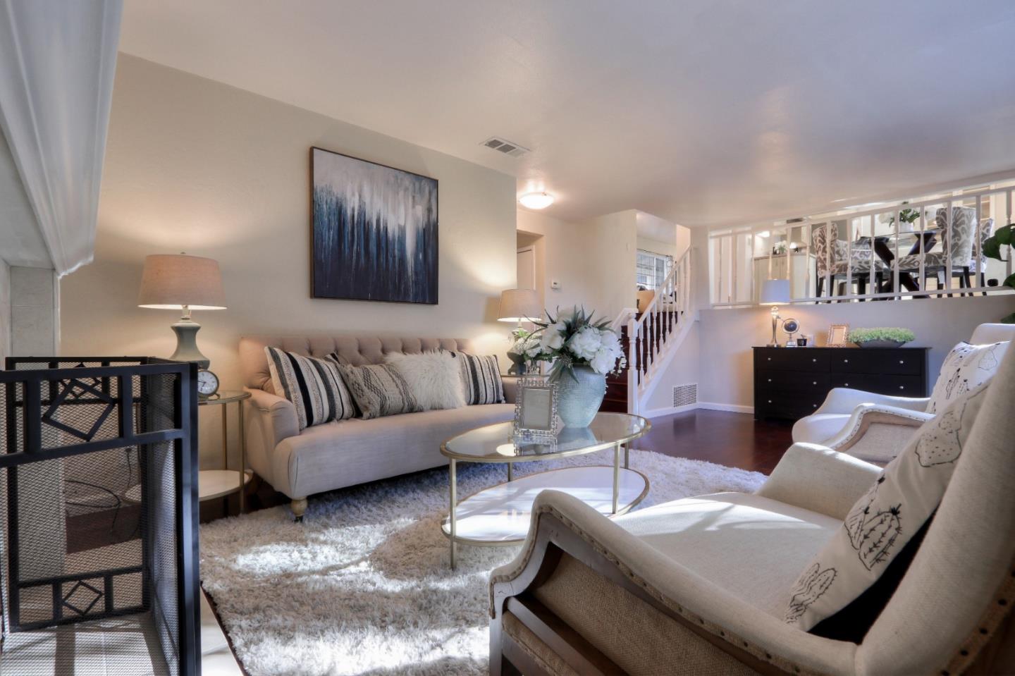2250 Yosemite Drive Milpitas, CA 95035 - Photo 10 of 43 a living room with furniture and view of kitchen