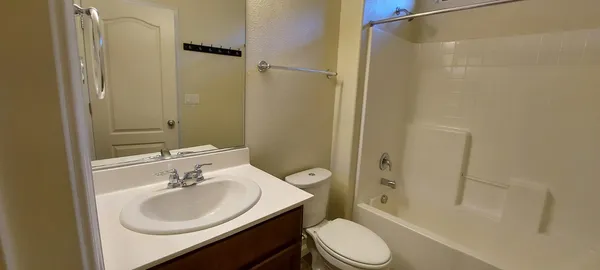 a view of a room with an entryway