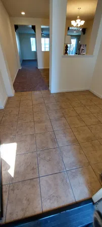 a room with furniture and window