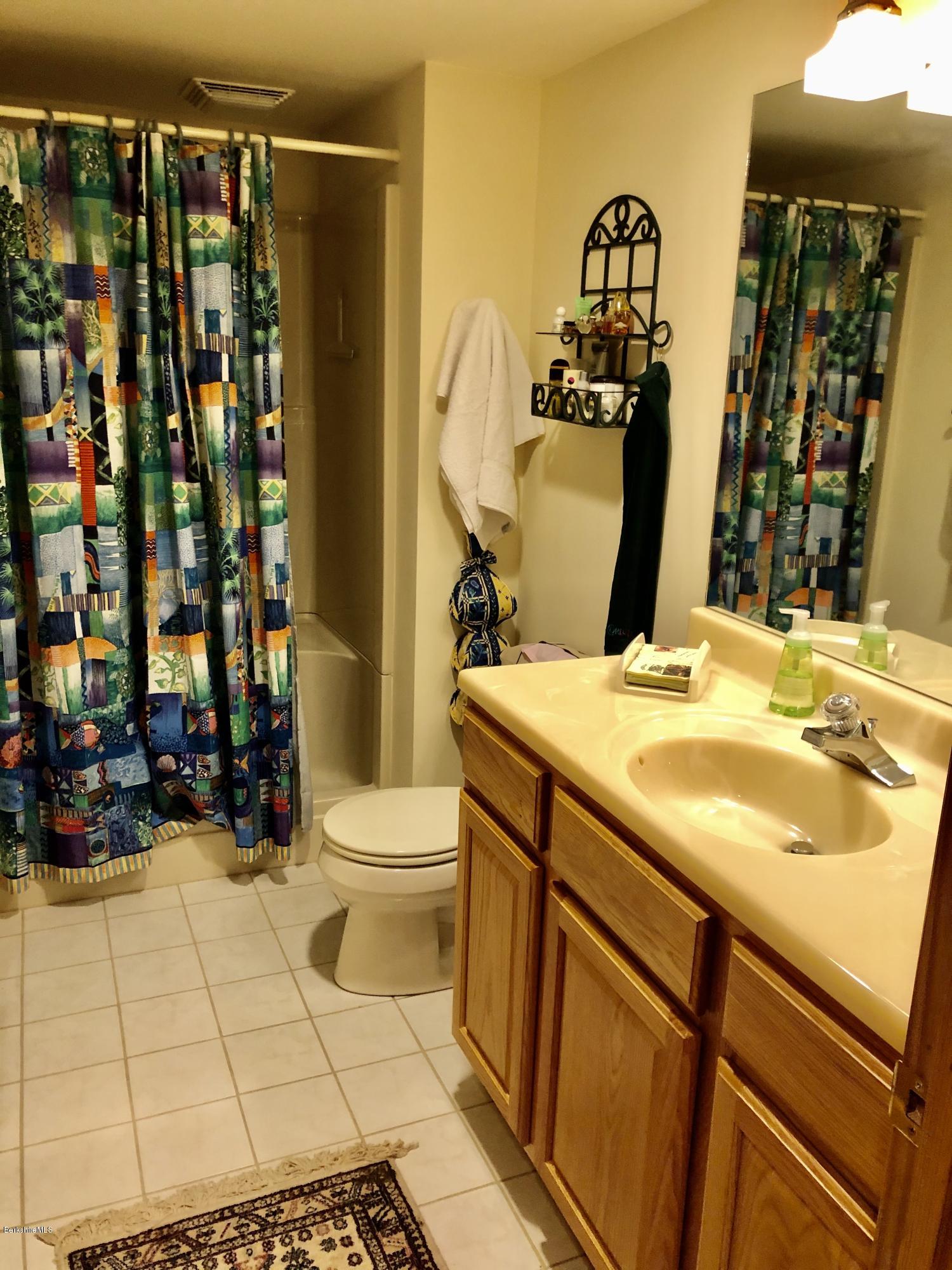 359 Harrington Road Otis, MA 01253 - Photo 40 of 60 a bathroom with a sink mirror and toilet