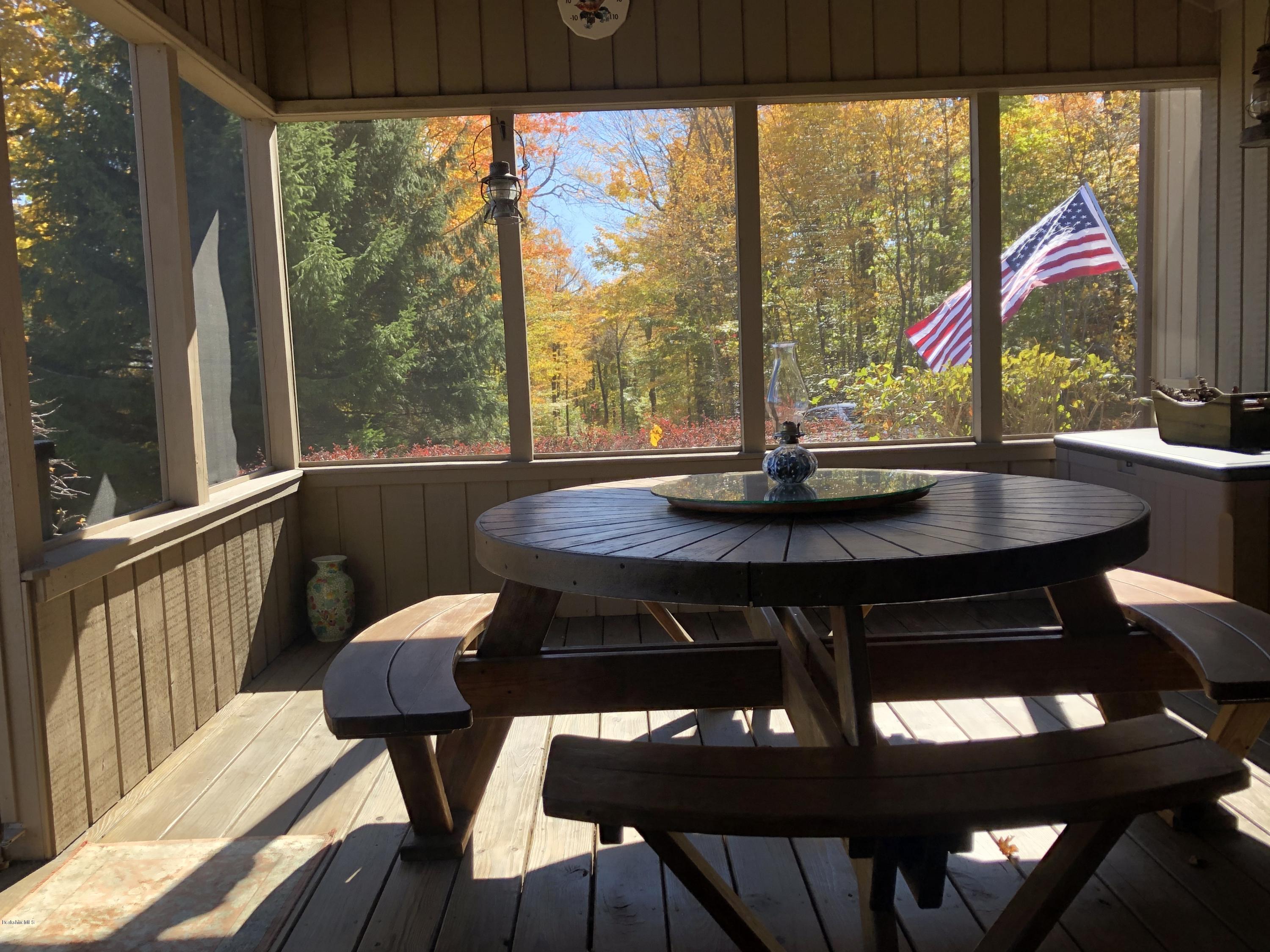 359 Harrington Road Otis, MA 01253 - Photo 50 of 60 a view of a dining room with furniture and window