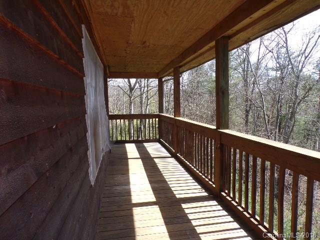 185 Mountain Mission Road Clyde, NC 28721 - Photo 19 of 23 a view of balcony with wooden floor