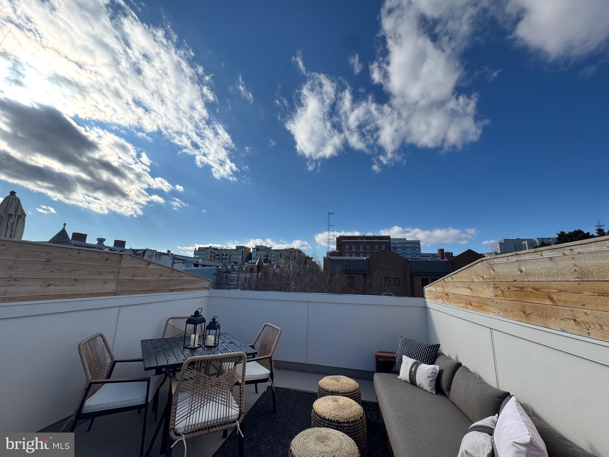 1237 W Street Northwest, Unit B Washington, DC 20009 - Photo 18 of 22 Roof terrace.