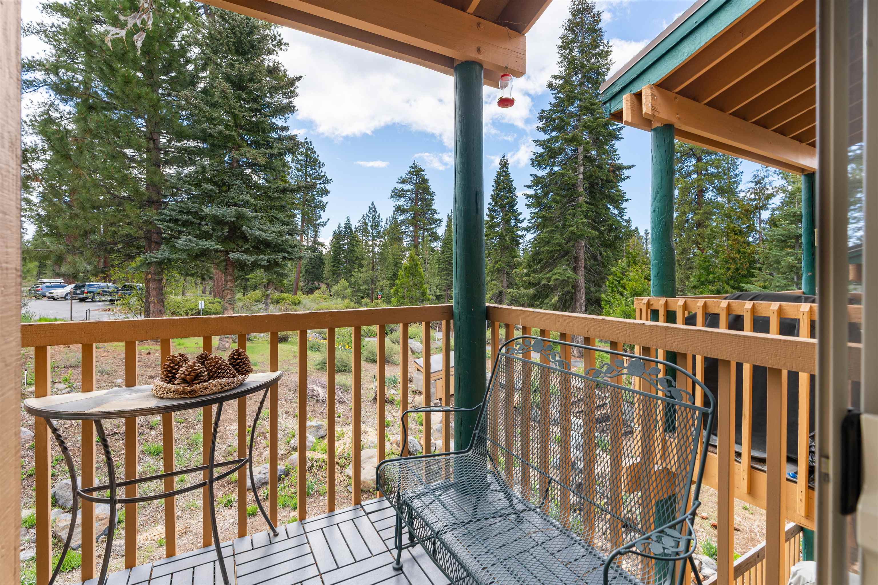 1300 Regency Way, Unit 37 Tahoe Vista, CA 96148 - Photo 15 of 27 a view of a two chairs and table in the balcony