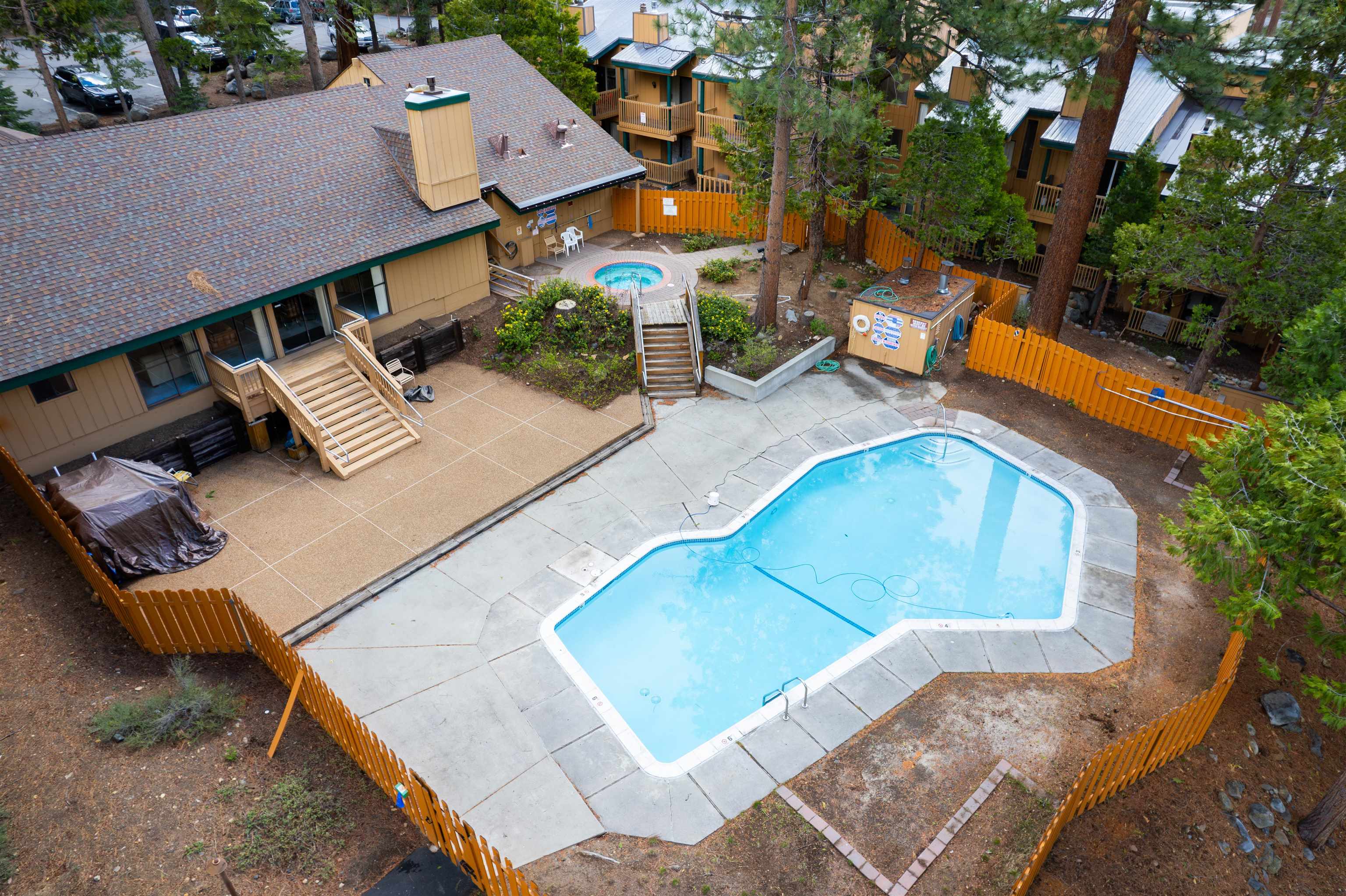 1300 Regency Way, Unit 37 Tahoe Vista, CA 96148 - Photo 23 of 27 an aerial view of a house with outdoor space