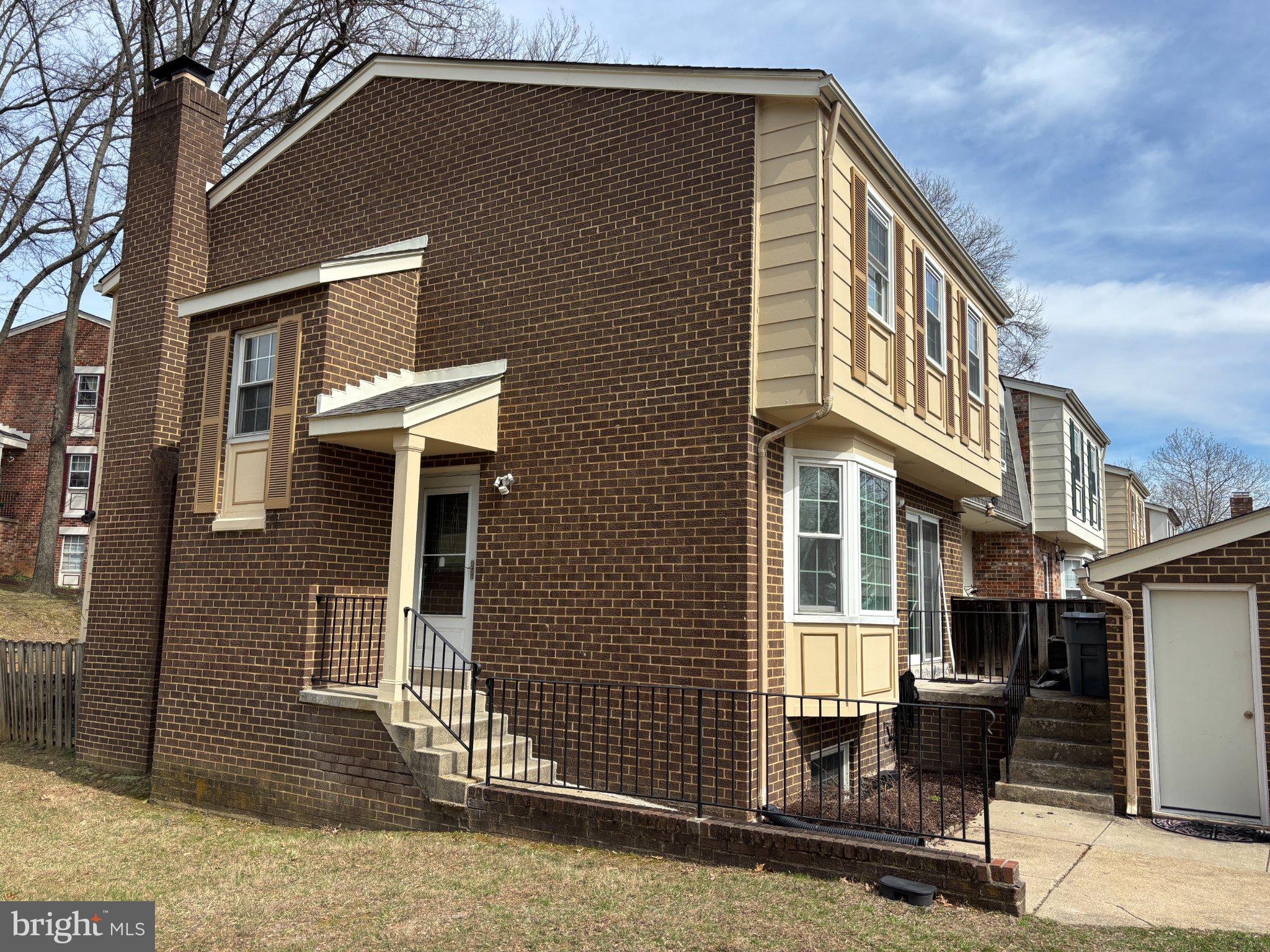 Charming brick home with modern flair.
