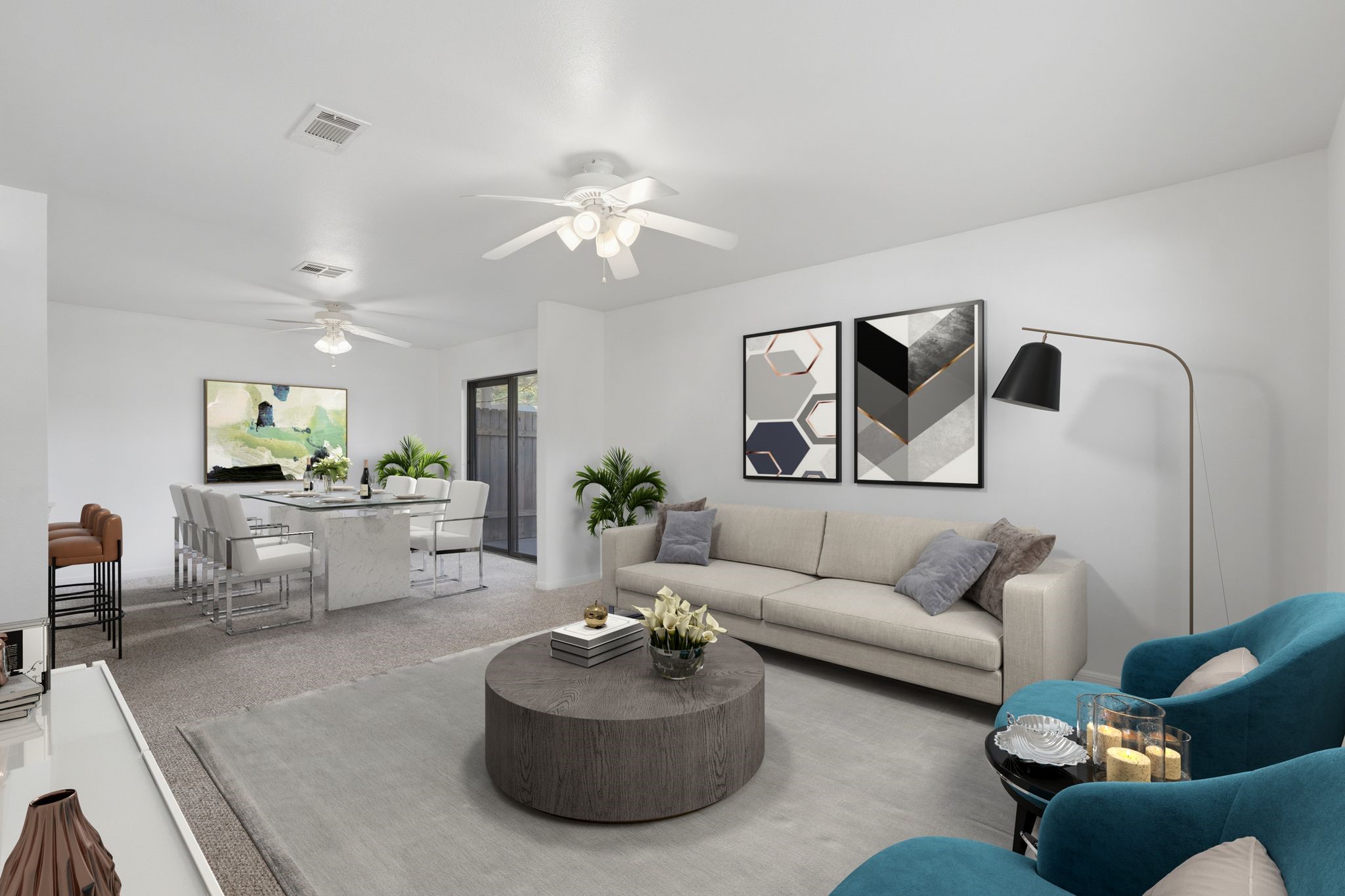 16949 Castleton Farms Road, Unit 44 Spring, TX 77379 - Photo 1 of 30 Your design options are endless with this oversized living and dining room! (Virtually Staged)