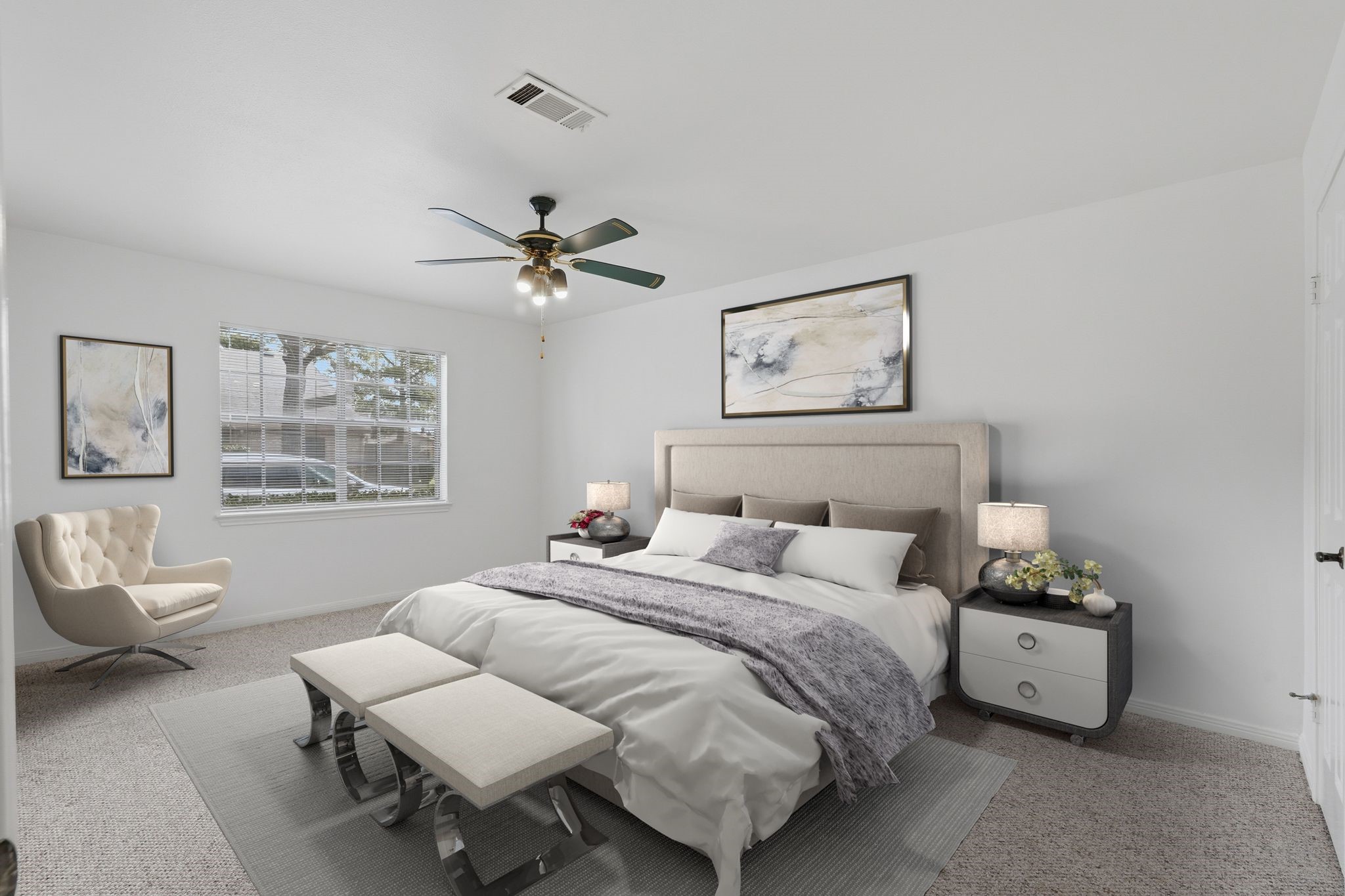 16949 Castleton Farms Road, Unit 44 Spring, TX 77379 - Photo 15 of 30 Oversized Primary Suite *Virtually Staged*