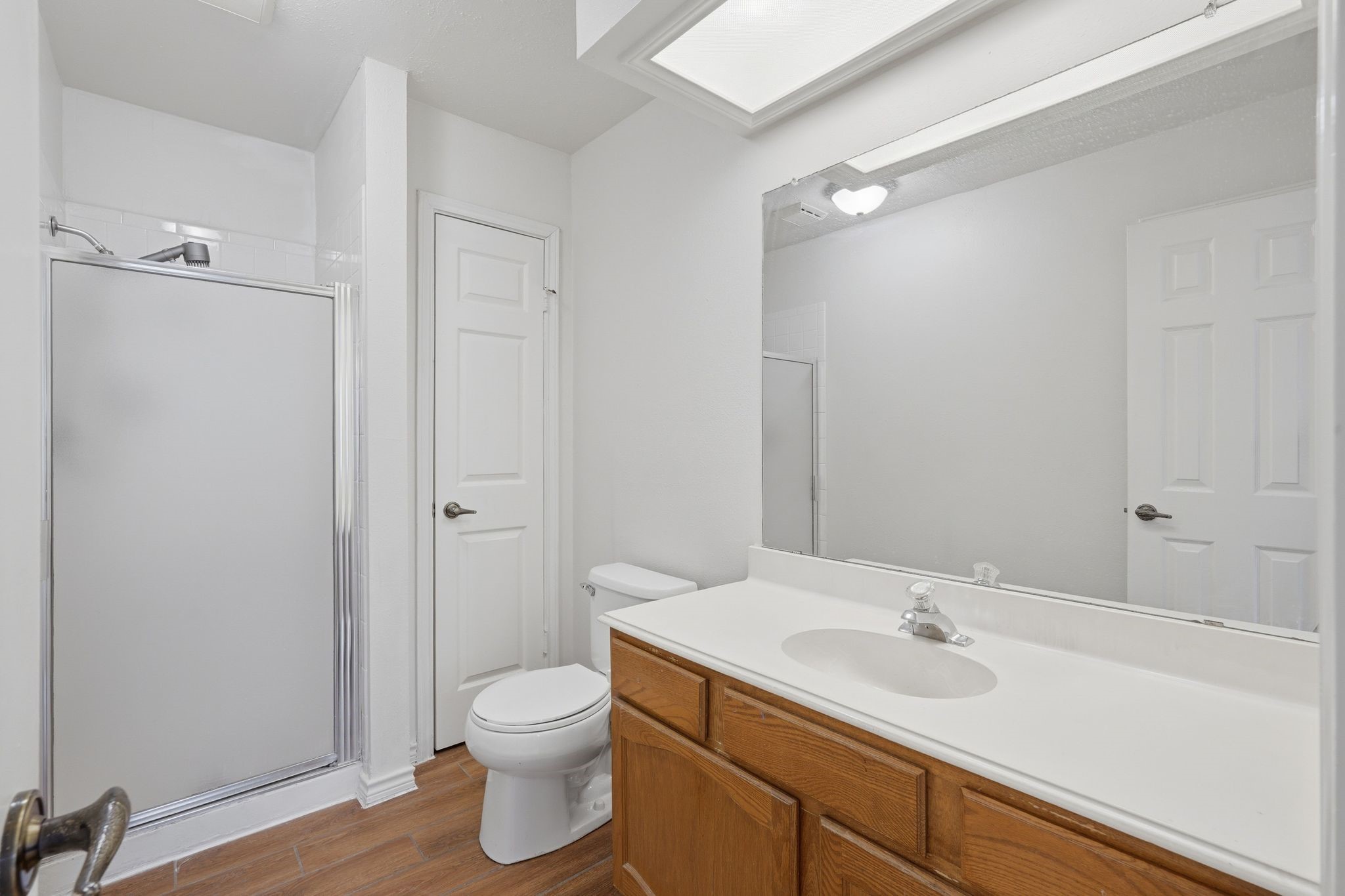 16949 Castleton Farms Road, Unit 44 Spring, TX 77379 - Photo 18 of 30 Primary En-suite Bathroom. 40 gal. Water Heater in the closet!