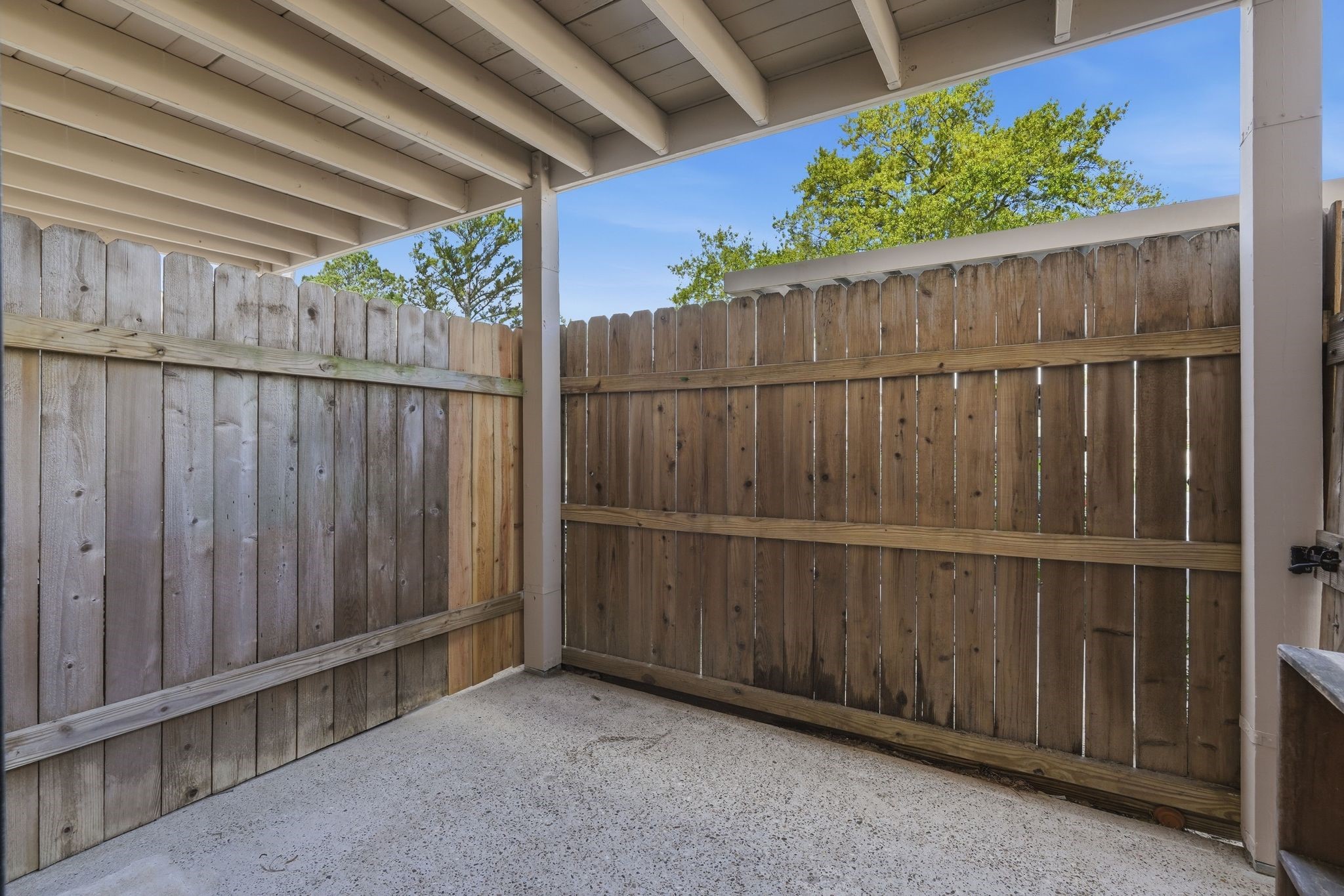 16949 Castleton Farms Road, Unit 44 Spring, TX 77379 - Photo 22 of 30 Your own personal, private and gated back patio!