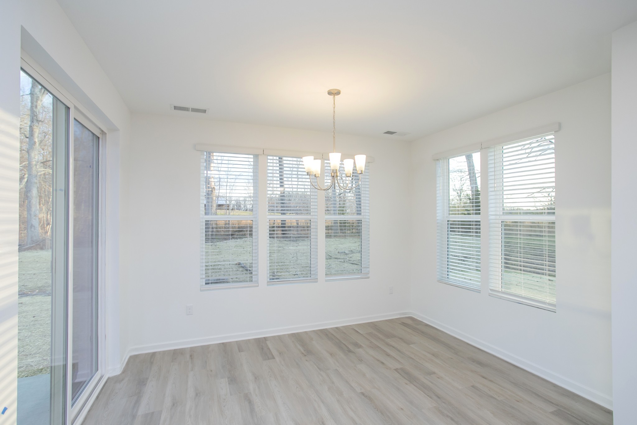 306 Hickory Pointe Drive Dickson, TN 37055 - Photo 22 of 36 an empty room with wooden floor and windows