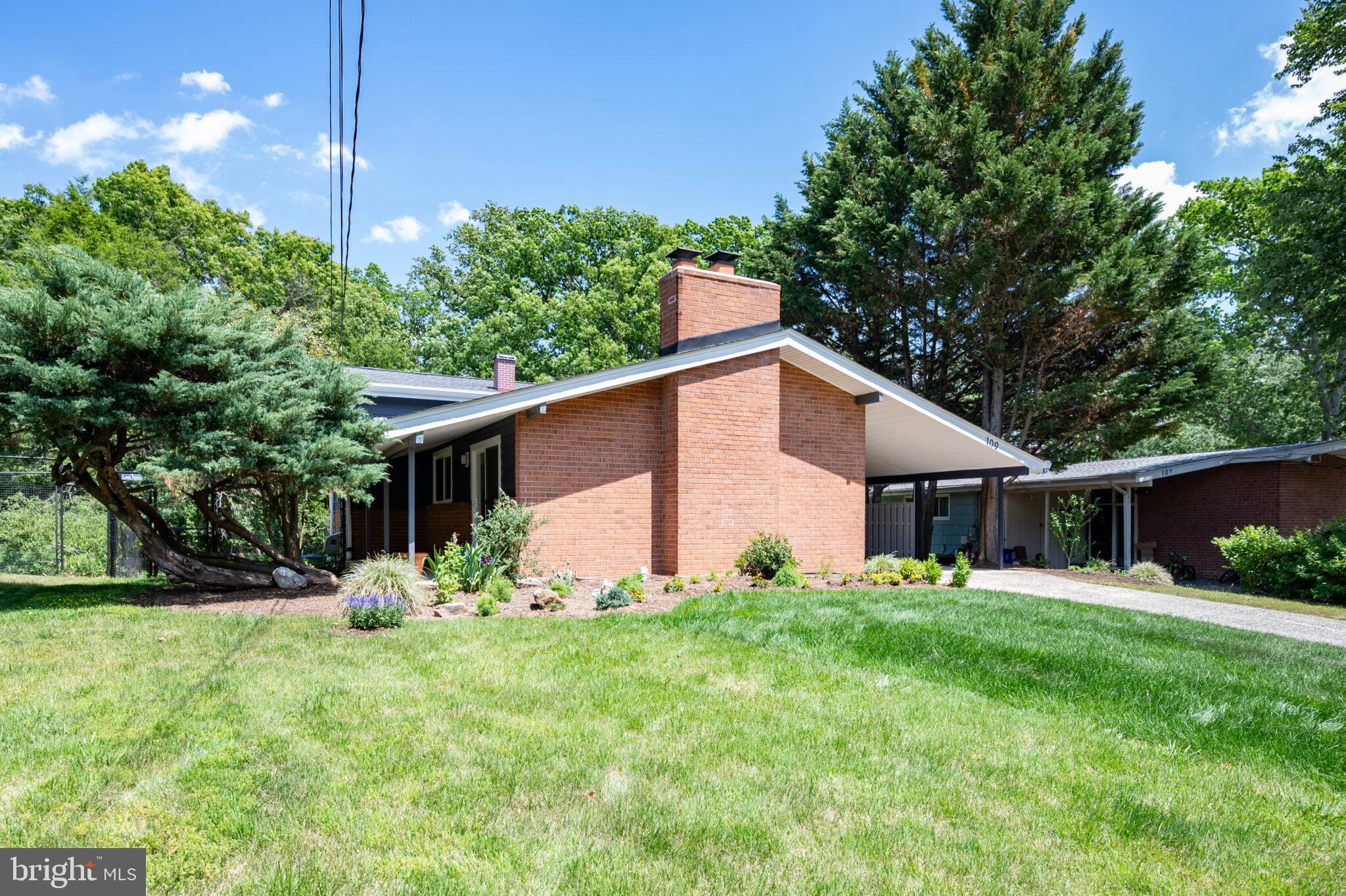 109 Bluff Terrace Silver Spring, MD 20902 - Photo 1 of 64 Charming mid-century modern home