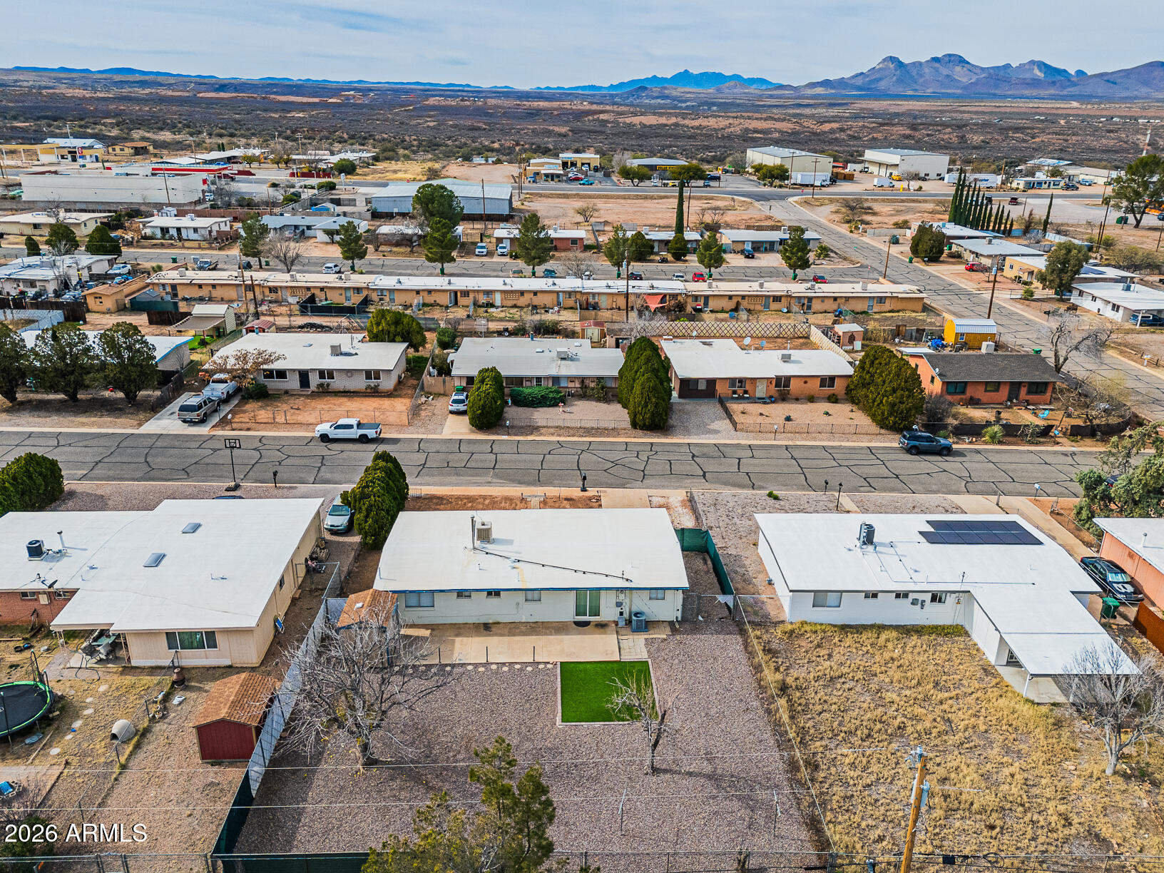 310 2nd Street Huachuca City, AZ 85616 - Photo 41 of 43 an aerial view of a city