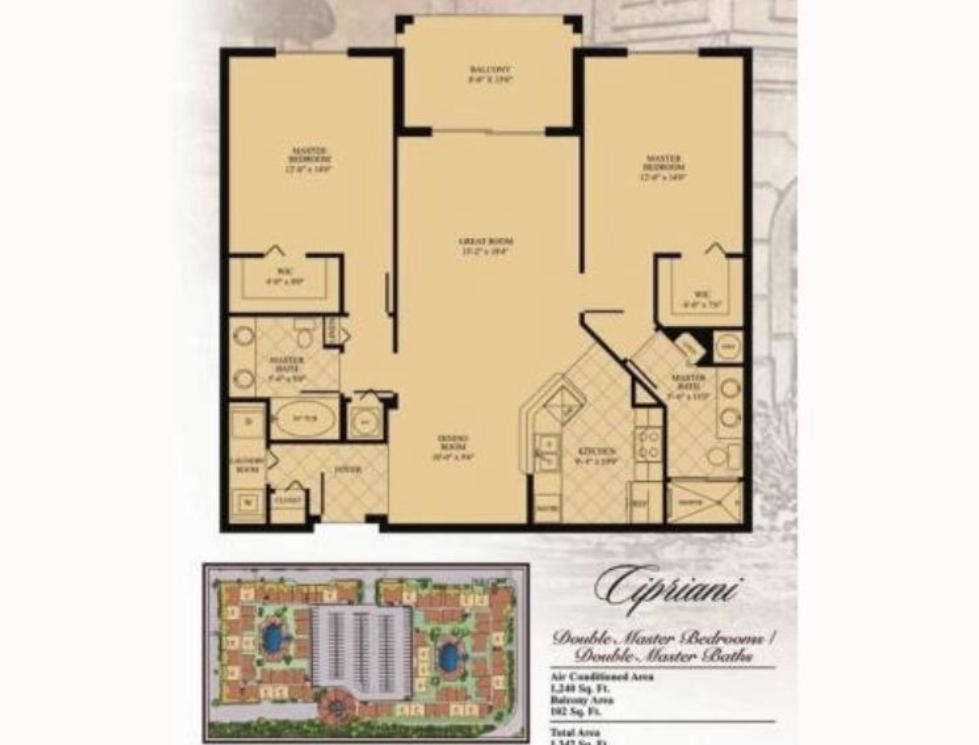 2204 Renaissance Way, Unit 204 Boynton Beach, FL 33426 - Photo 23 of 23 Layout