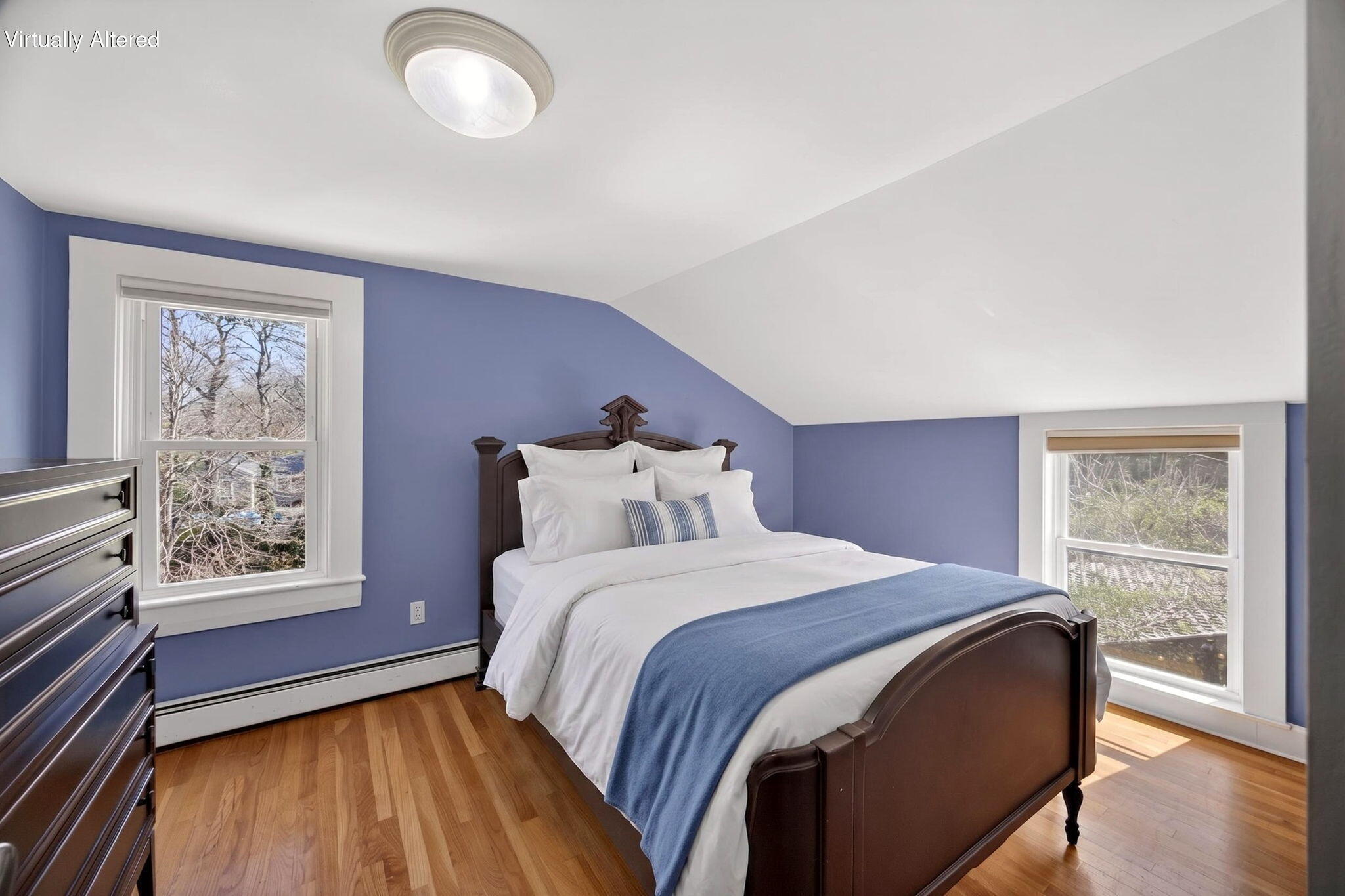 69 County Road Bourne, MA 02532 - Photo 34 of 54 a bedroom with a large bed and a window