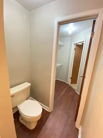a bathroom with a bathtub and a sink