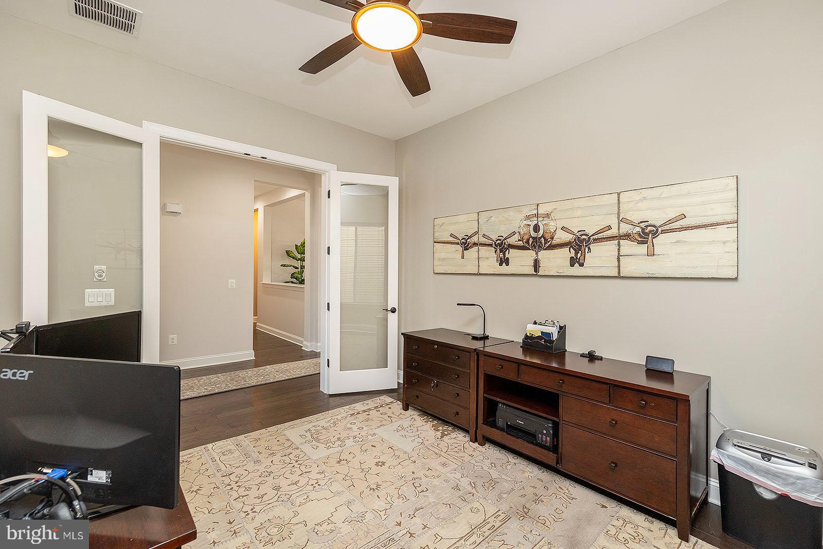 159 Towhee Drive White Post, VA 22663 - Photo 18 of 63 Office/Den with French doors for added privacy