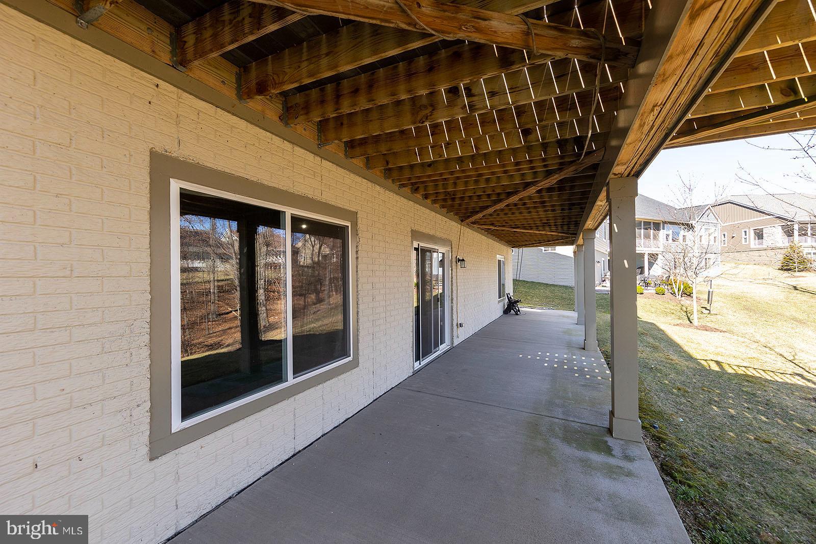 159 Towhee Drive White Post, VA 22663 - Photo 43 of 63 Covered, concrete patio