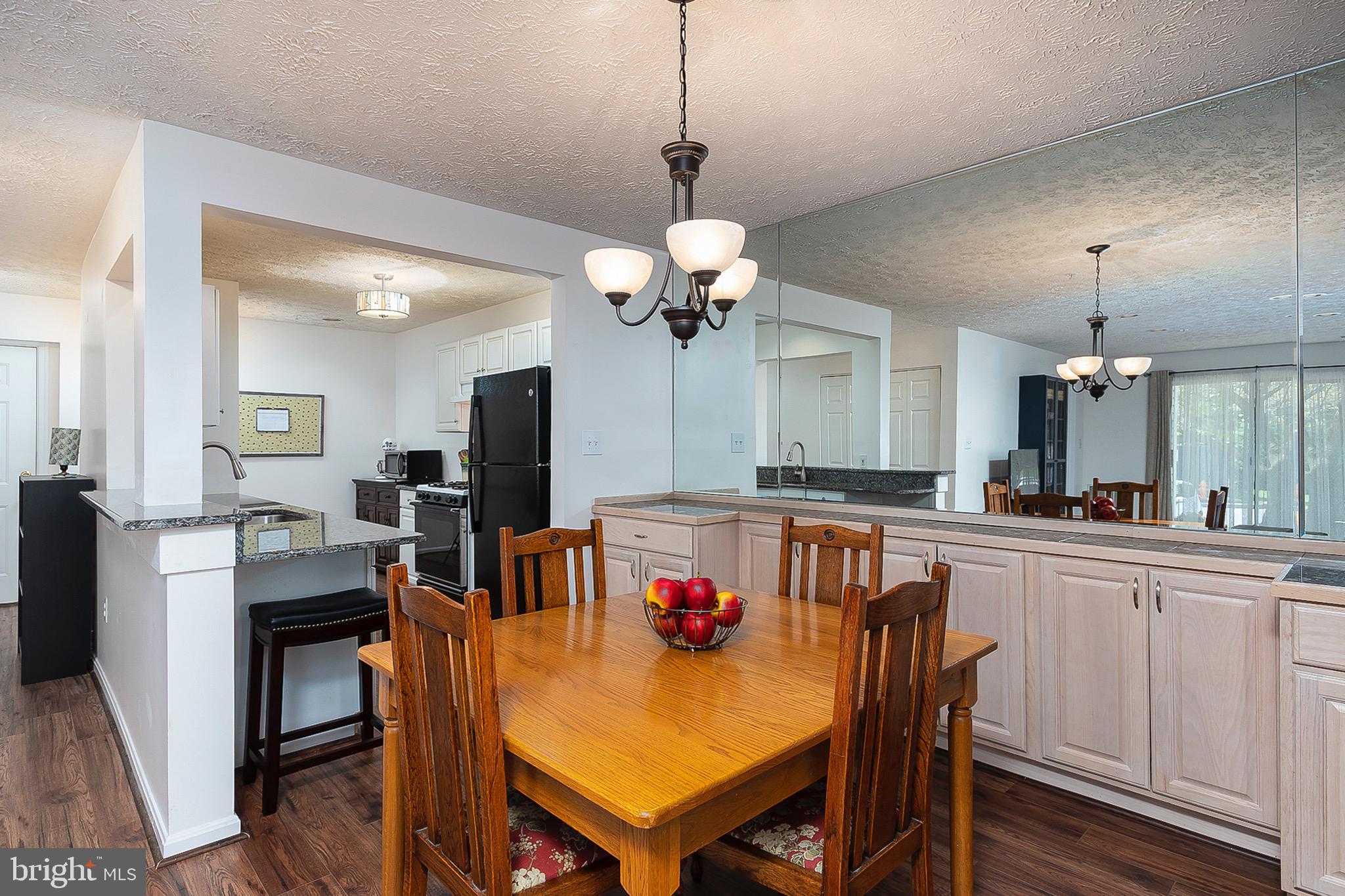 Large dining area
