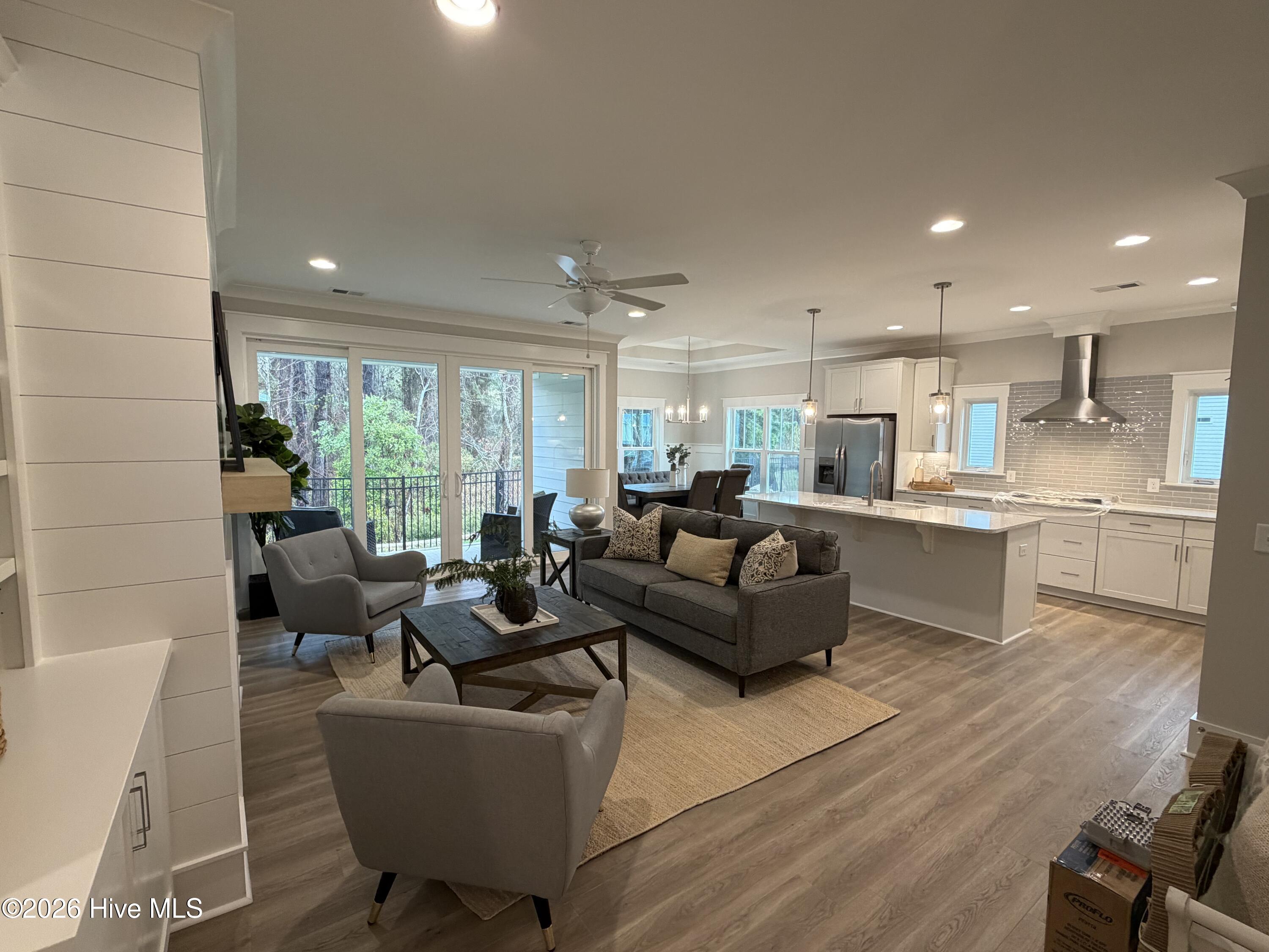 1522 Manta Ray Way Sunset Beach, NC 28468 - Photo 3 of 8 Great Room/Kitchen