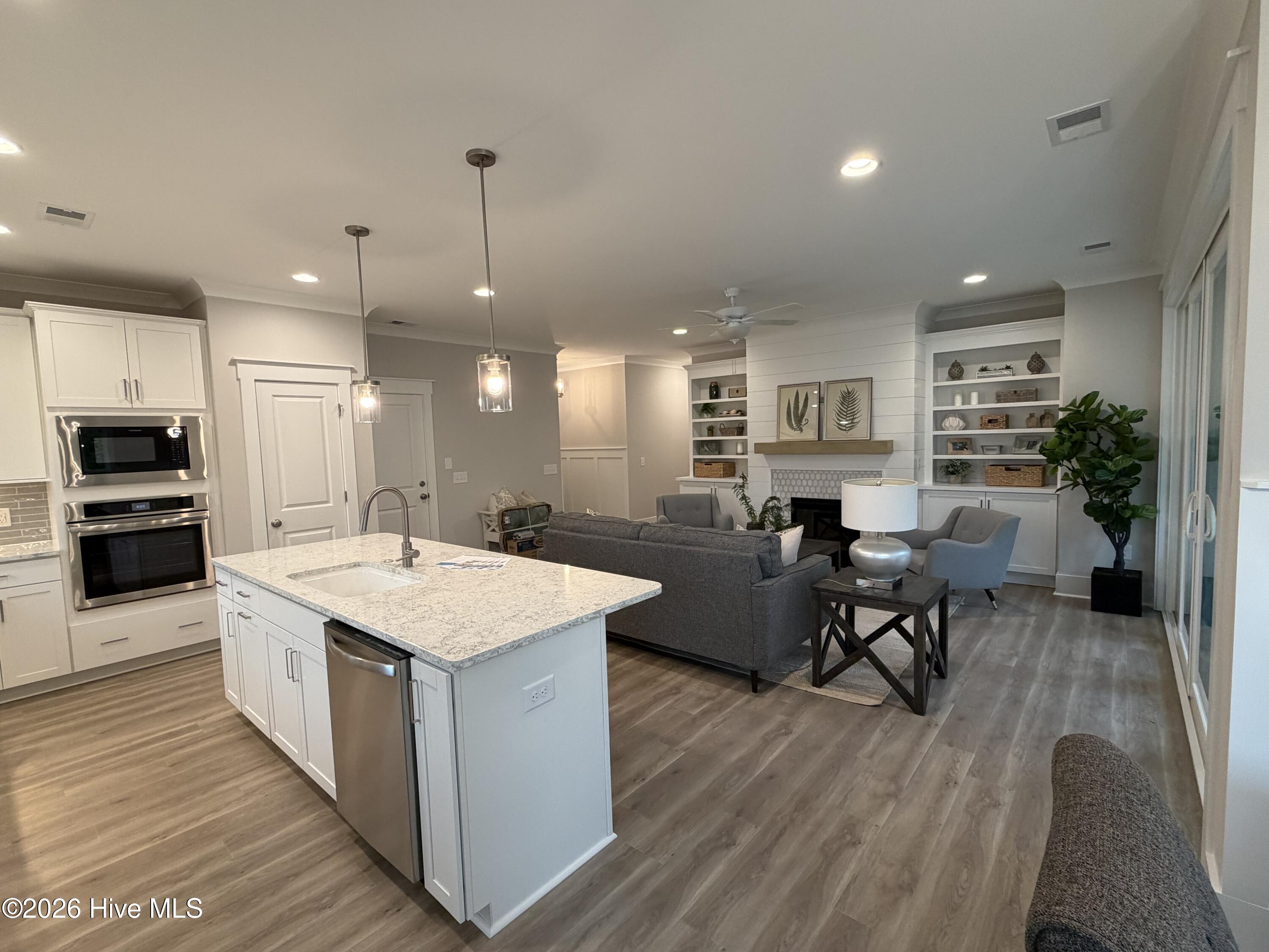 1522 Manta Ray Way Sunset Beach, NC 28468 - Photo 5 of 8 Great Room/Kitchen