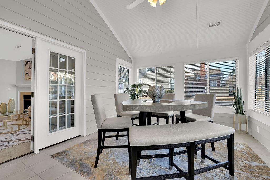 3057 Orchard Ridge Circle Duluth, GA 30096 - Photo 7 of 37 a view of a dining room with furniture and wooden floor
