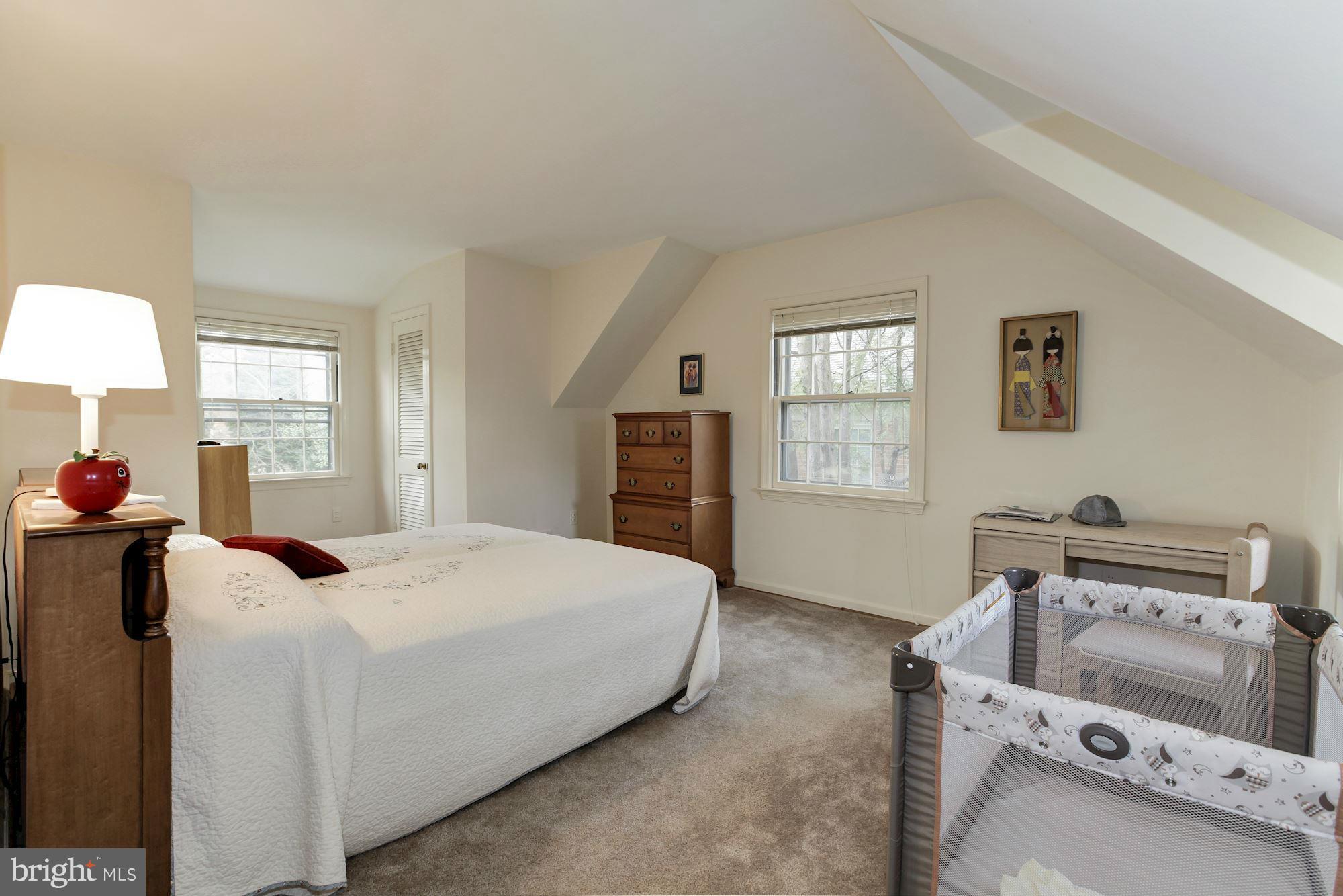 5502 Pollard Road Bethesda, MD 20816 - Photo 19 of 30 a bedroom with a bed and a window