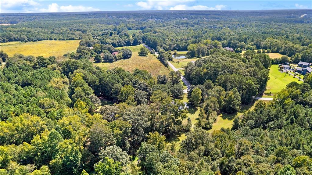 894 Upper Woolsey Road Hampton, GA 30228 - Photo 70 of 96 an aerial view of a houses with a yard and lake view