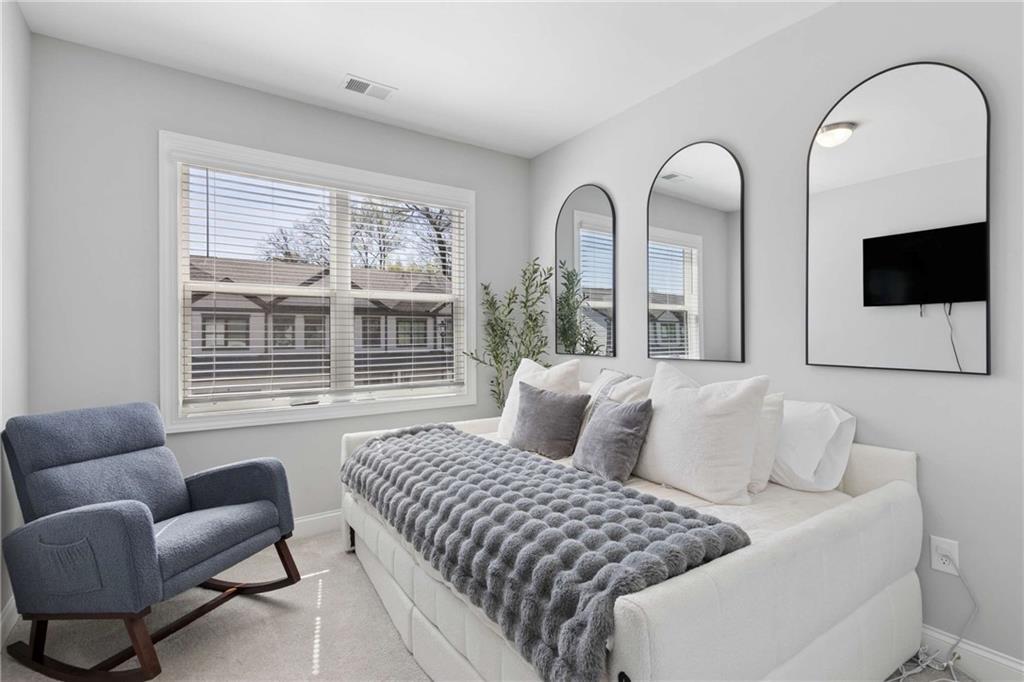 1324 Parc Bench Road Atlanta, GA 30316 - Photo 21 of 35 a bedroom with furniture and a large window