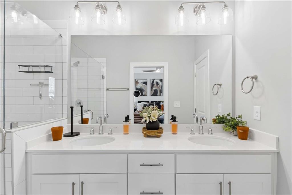 1324 Parc Bench Road Atlanta, GA 30316 - Photo 30 of 35 a sink with a potted plant