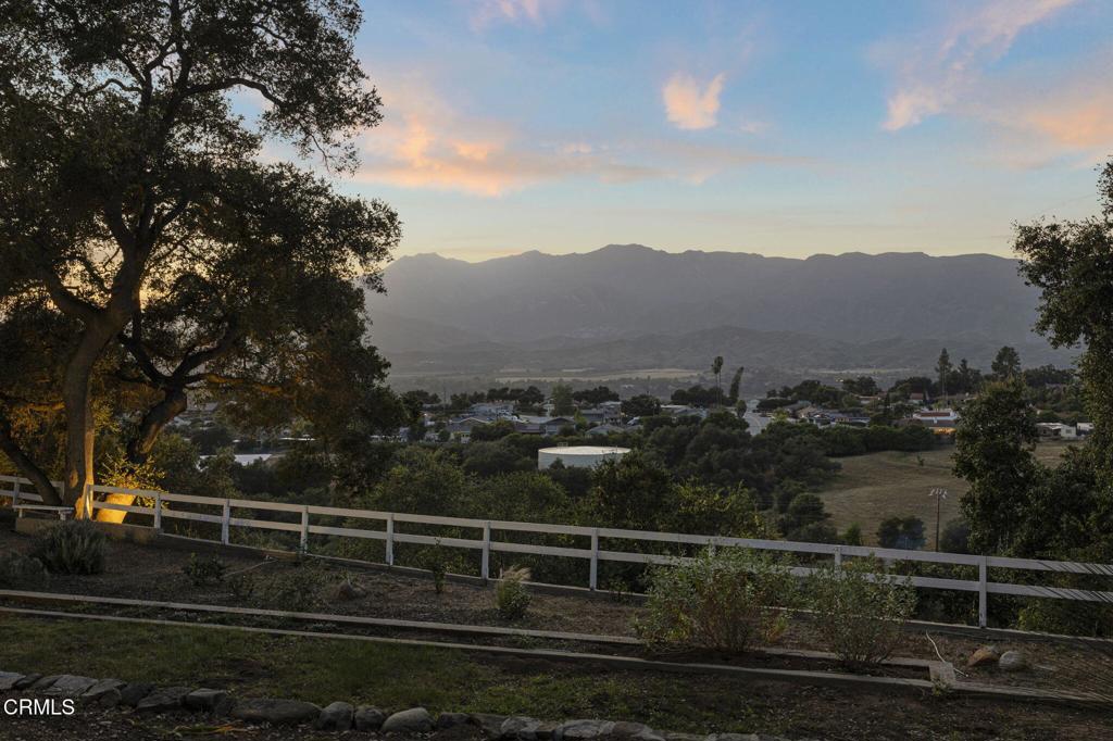 98 Howard Avenue Oak View, CA 93022 - Photo 56 of 72 a view of a yard and mountain view