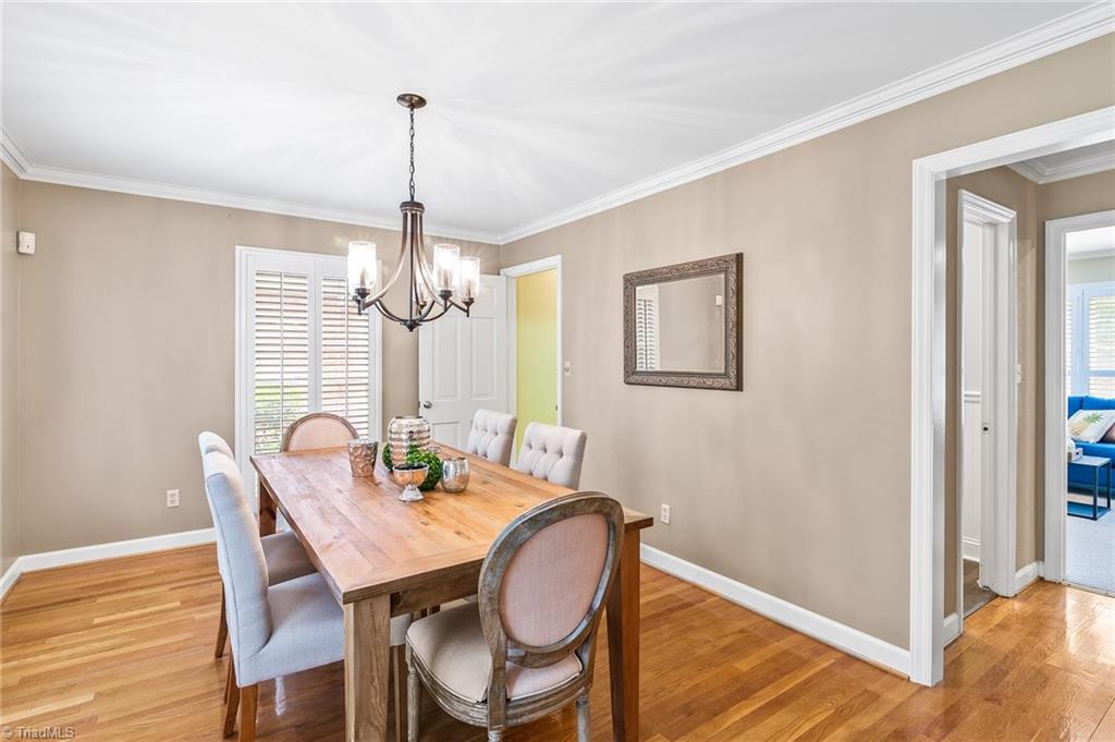 1318 Robinhood Road High Point, NC 27262 - Photo 12 of 43 Generous sized Dining room off Kitchen