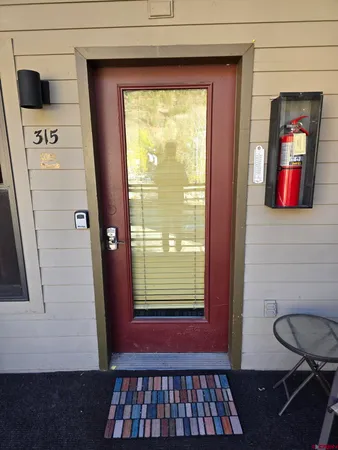 a front view of a house with entryway