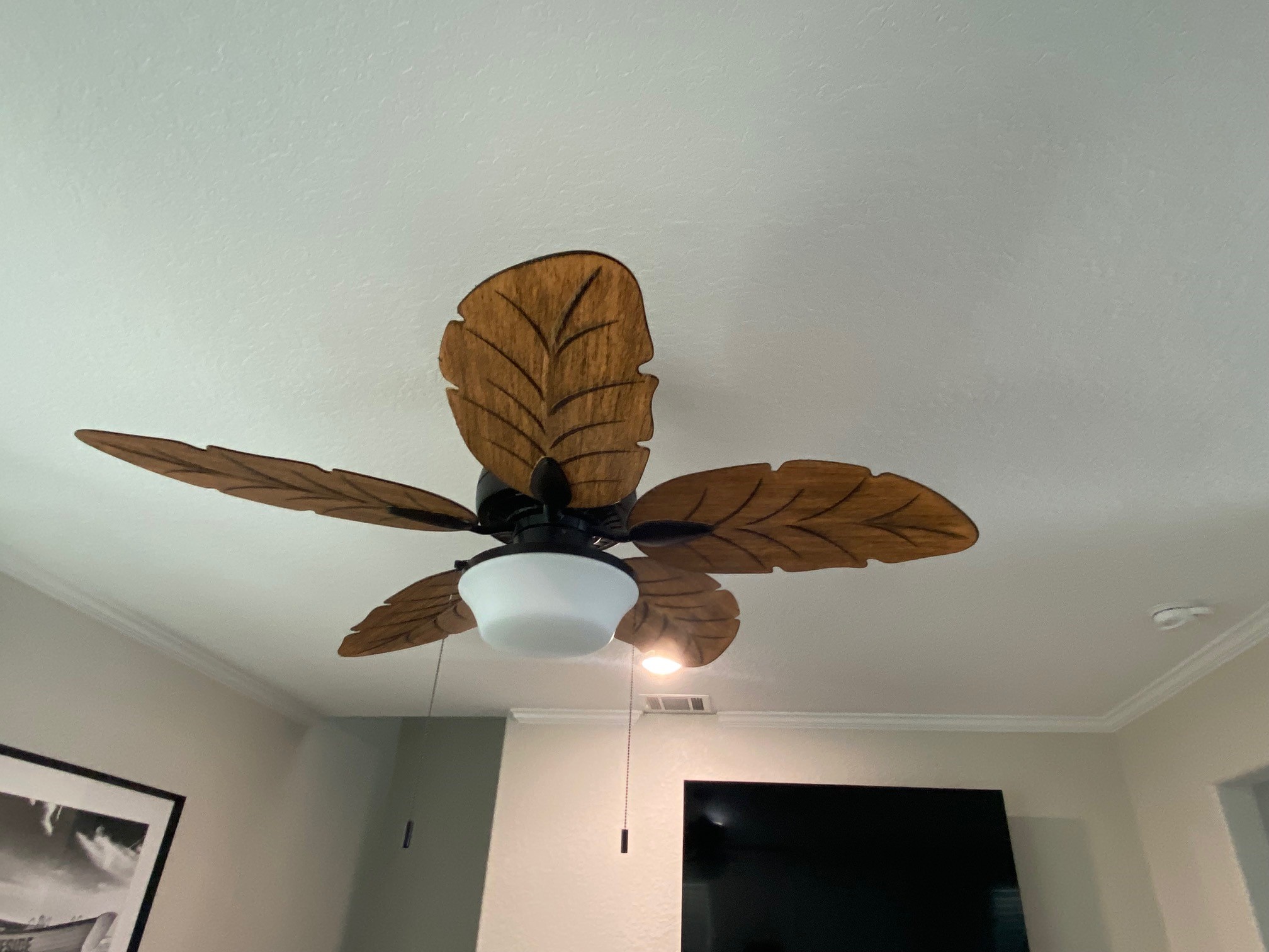 106 Pompano Lane Surfside Beach, TX 77541 - Photo 9 of 39 Unique Ceiling Fan in Living Area
