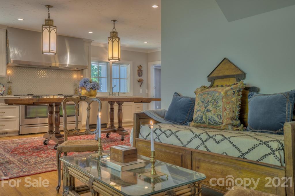 202 Blockhouse Road Landrum, SC 29356 - Photo 10 of 45 a living room with furniture and wooden floor