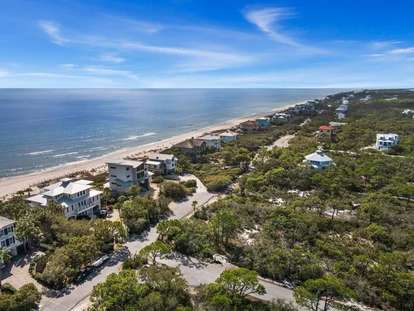 a view of city and ocean