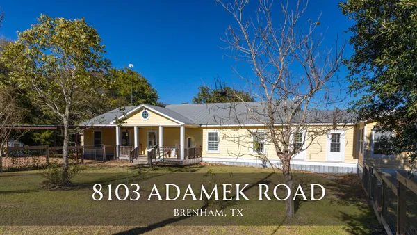 $484,000 | 8103 Adamek Road, Brenham, TX 77833