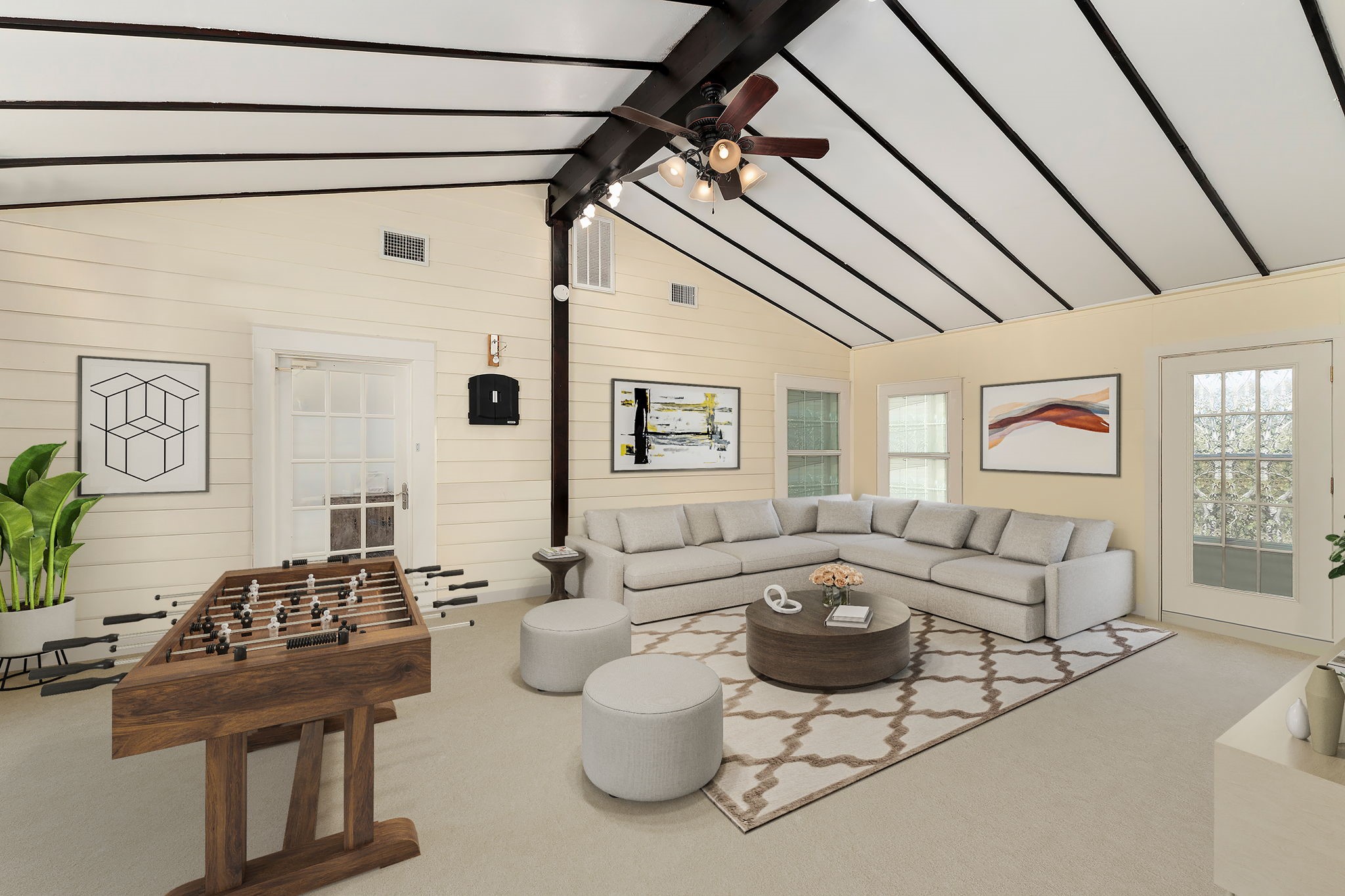 8103 Adamek Road Brenham, TX 77833 - Photo 18 of 42 a living room with furniture and a table