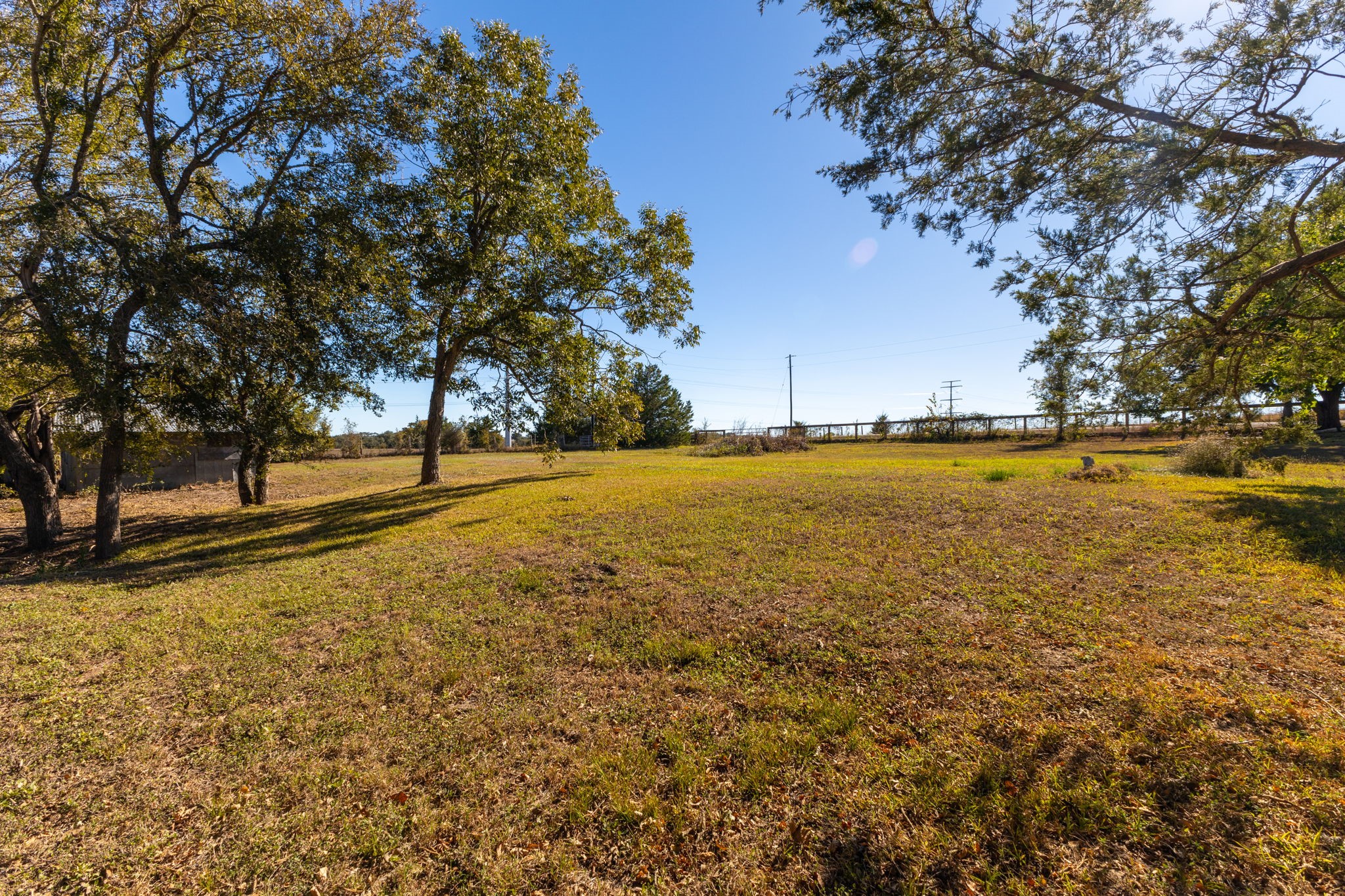 8103 Adamek Road Brenham, TX 77833 - Photo 33 of 42 a view of a large yard with large trees