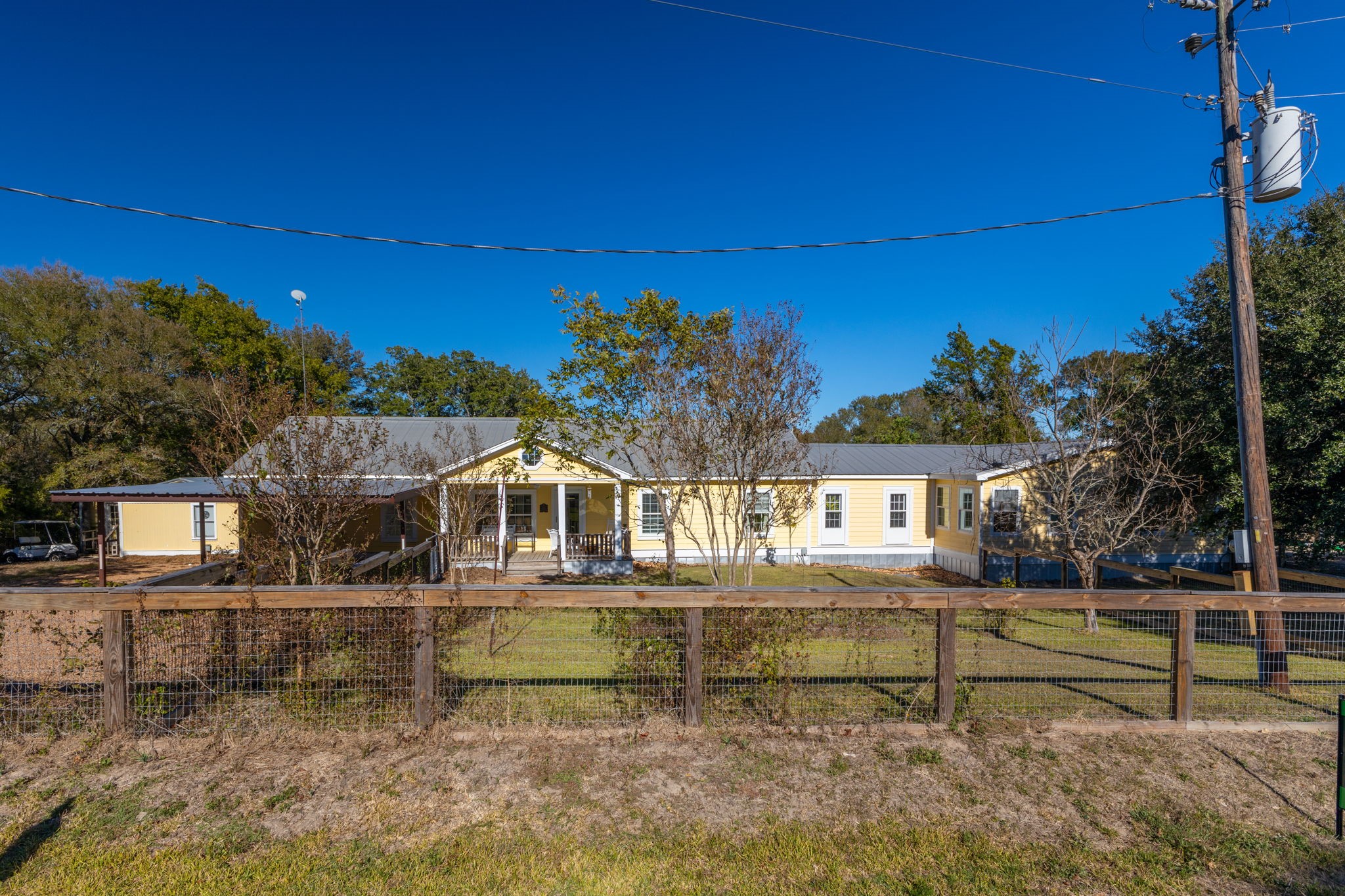 8103 Adamek Road Brenham, TX 77833 - Photo 39 of 42 a house view with a garden space