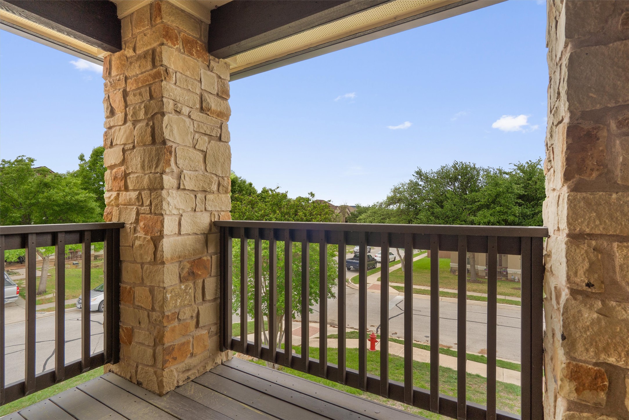 101 Breakaway Road Cedar Park, TX 78613 - Photo 30 of 37 View of balcony from bedroom