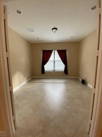 a view of empty room