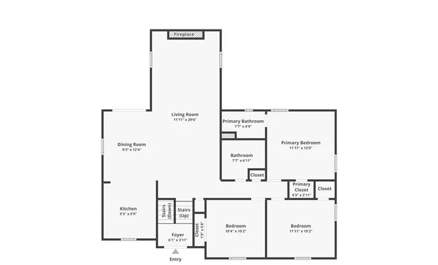 $2,150 | 506 Northeast Roanoke Drive, Blue Springs, MO 64014