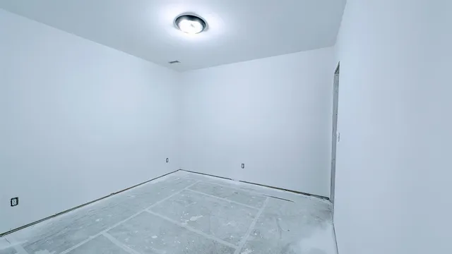 an empty room with an empty space