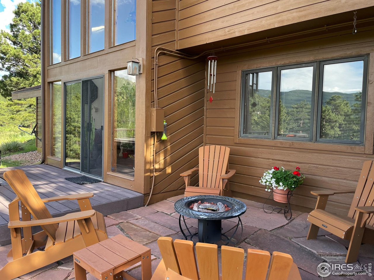293 Broken Fence Road Boulder, CO 80302 - Photo 31 of 40 Relax With Friends on the South Facing Patio